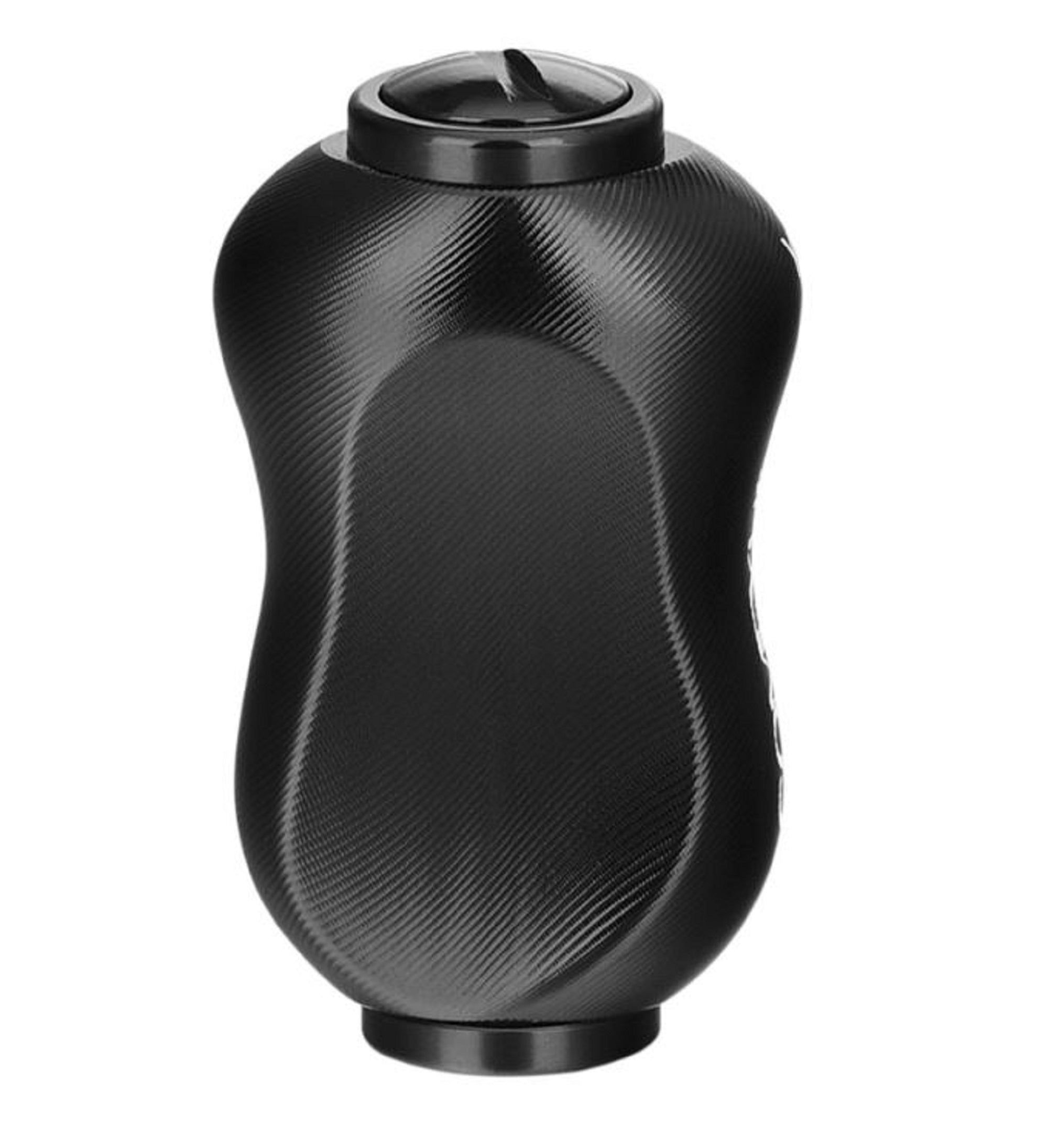 Gomexus S22BKBK Knob Alu Black 22mm Shimano A , Daiwa S (2677)