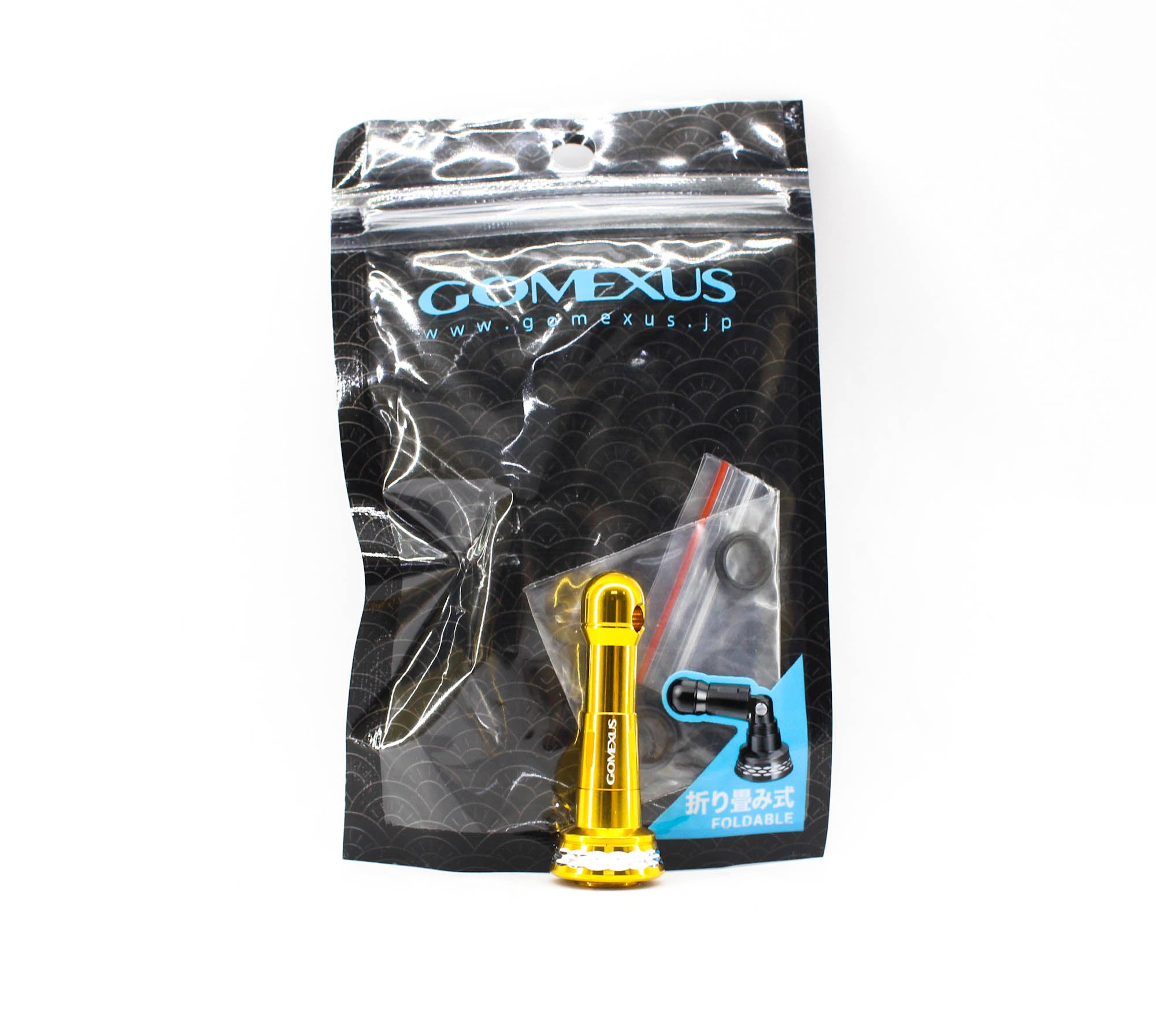Gomexus R6GD Reel Stand Foldable Alu Gold 48mm S/D 2000-5000 (3292)