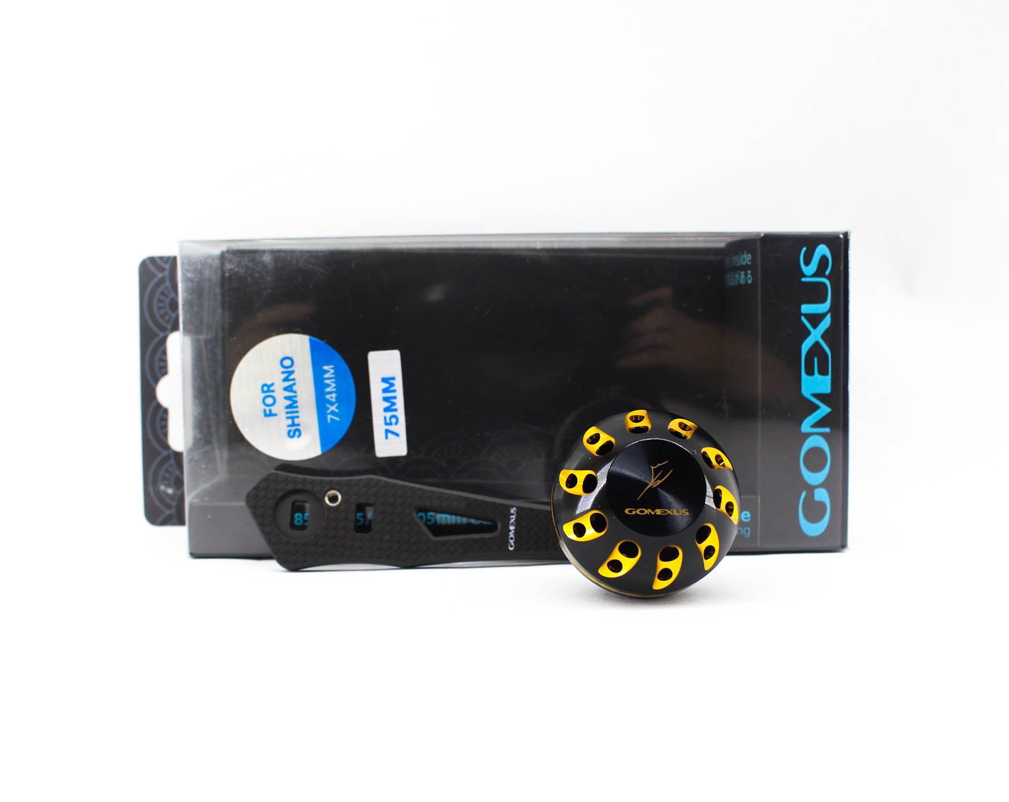 Gomexus LCS75A38BKGD Handle Bait Alu Black 75mm 7x4mm Shimano (3551)