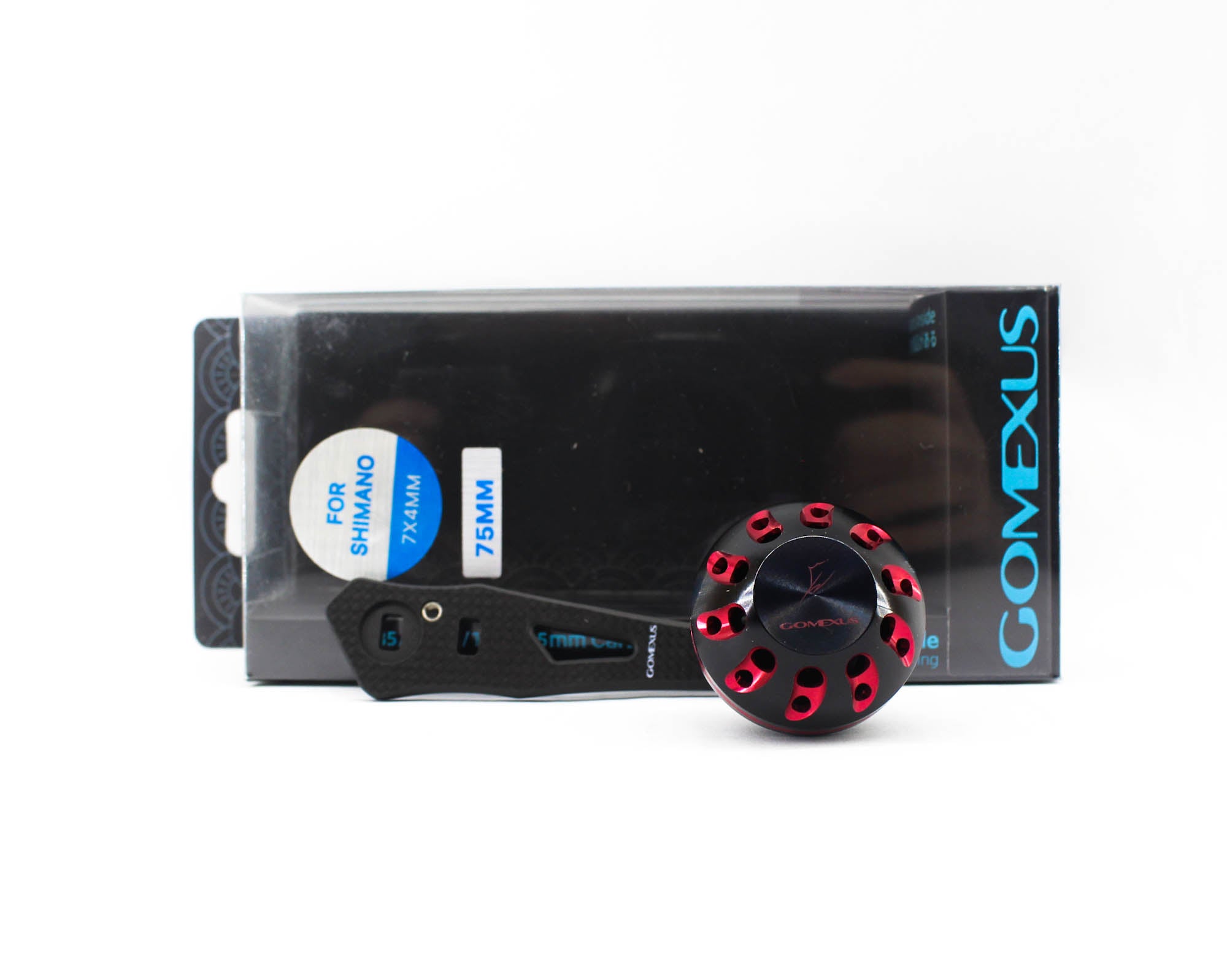 Gomexus LCS75A38BKRD Handle Bait Alu Black 75mm 7x4mm Shimano (3568)