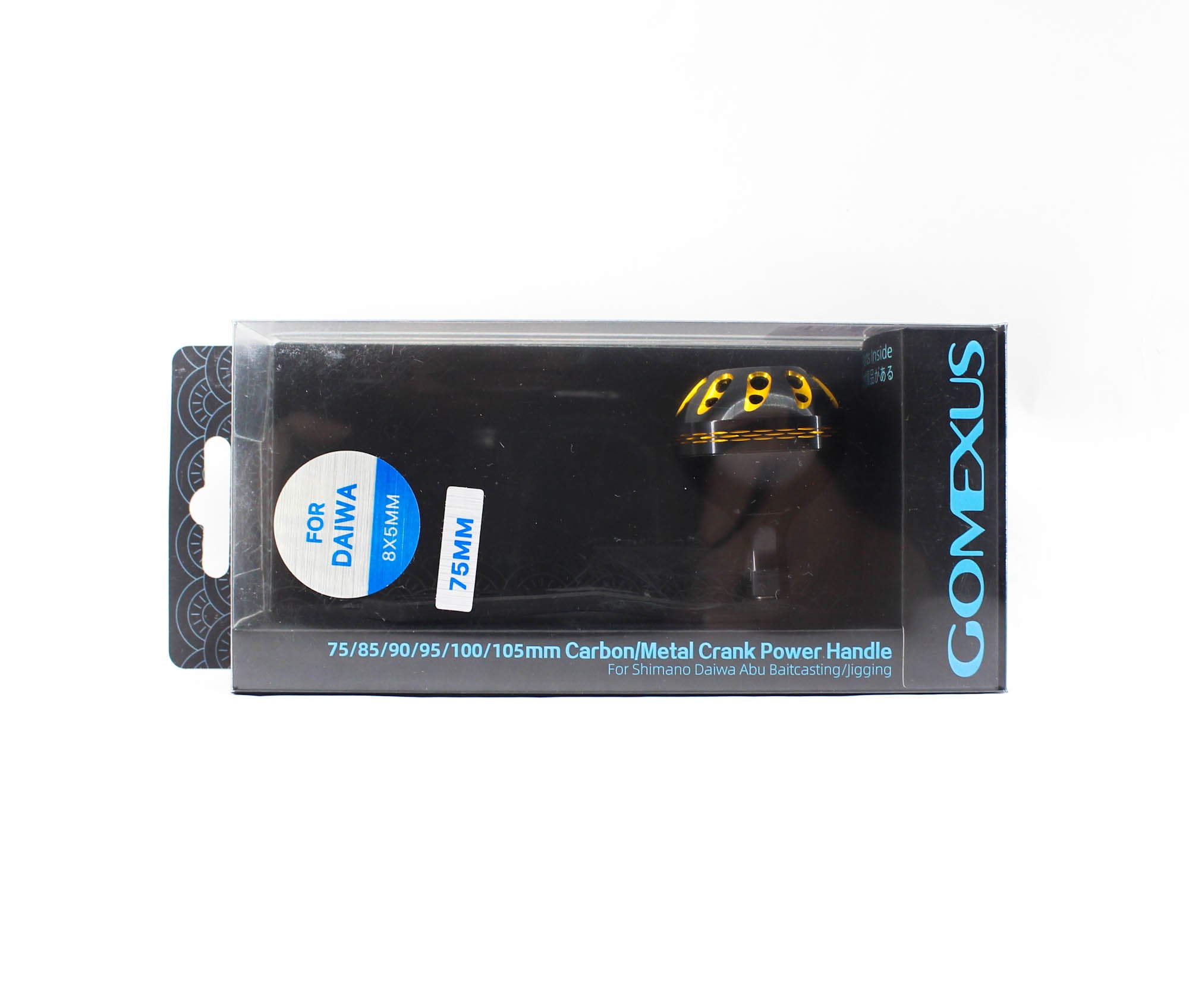 Gomexus LCD75A38BKGD Handle Bait Alu Black 75mm 8x5mm Daiwa (3605)