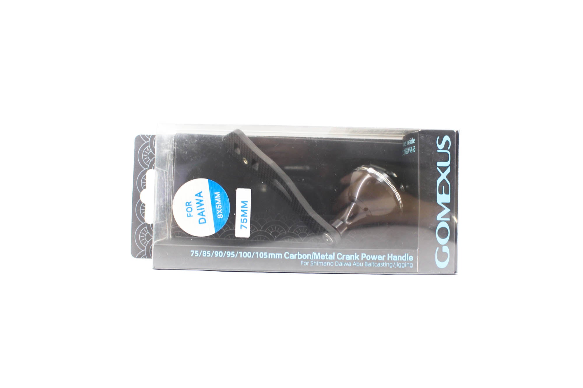 Gomexus LCD75A38BKSR Handle Bait Alu Black 75mm 7x4mm Daiwa (3629)