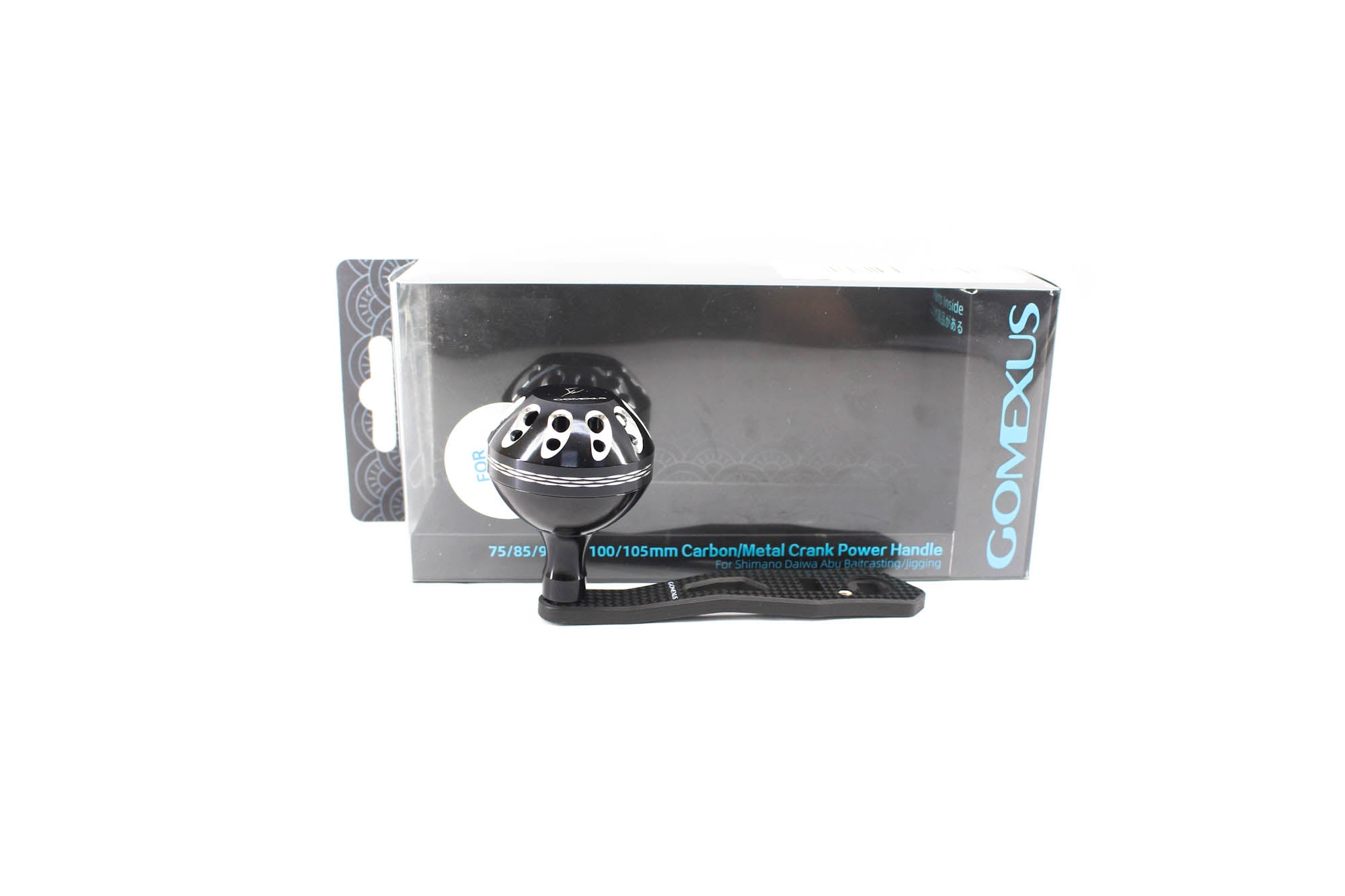 Gomexus LCD75A38BKSR Handle Bait Alu Black 75mm 7x4mm Daiwa (3629)