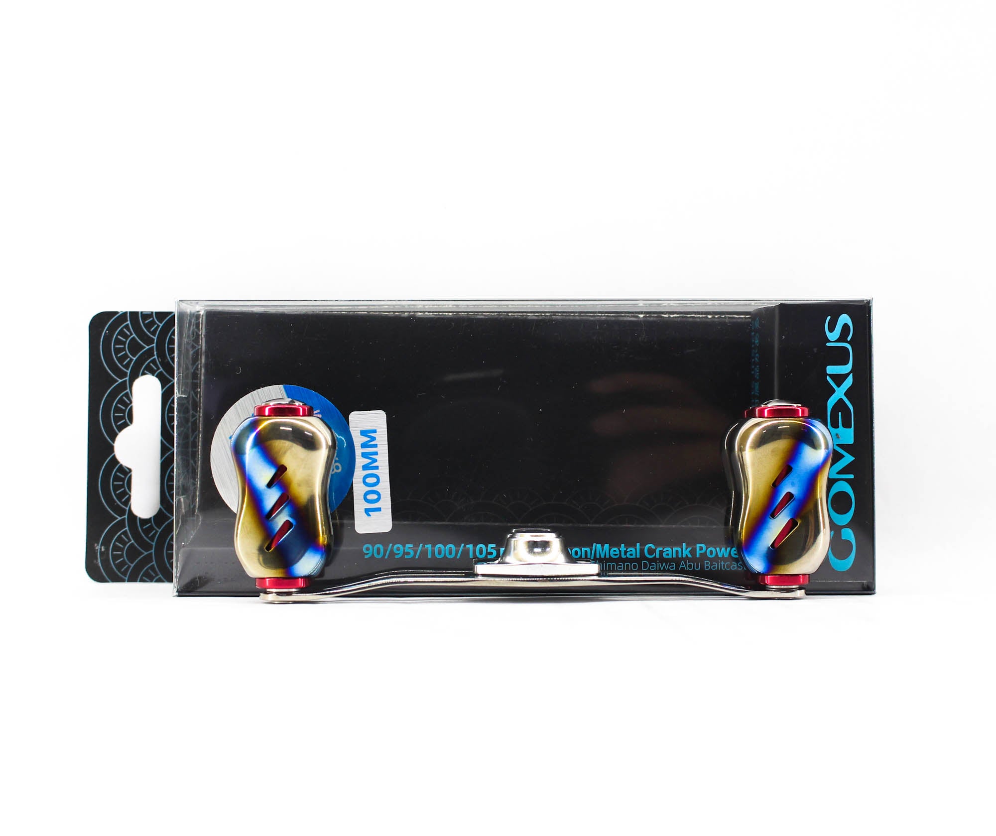 Gomexus THD100T22SJRD Handle Alu Flame Red 100mm 8x5mm Shimano Daiwa (4183)