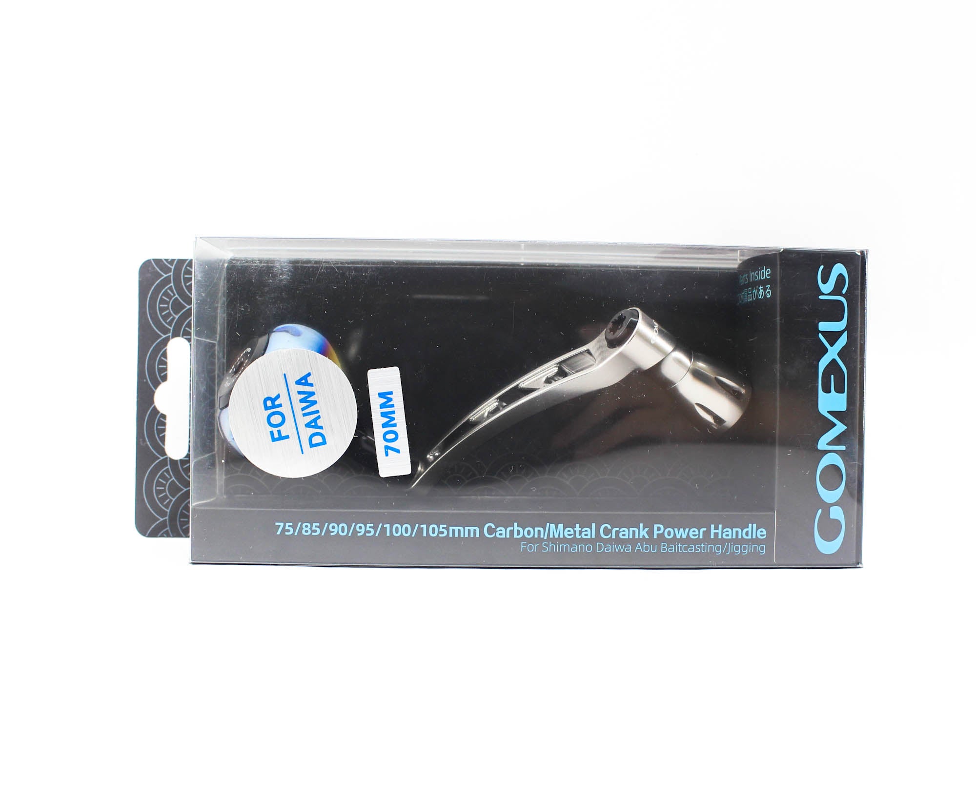 Gomexus LYD70T38SJBKT Handle Spinning Alu Silver 68mm Daiwa (4251)