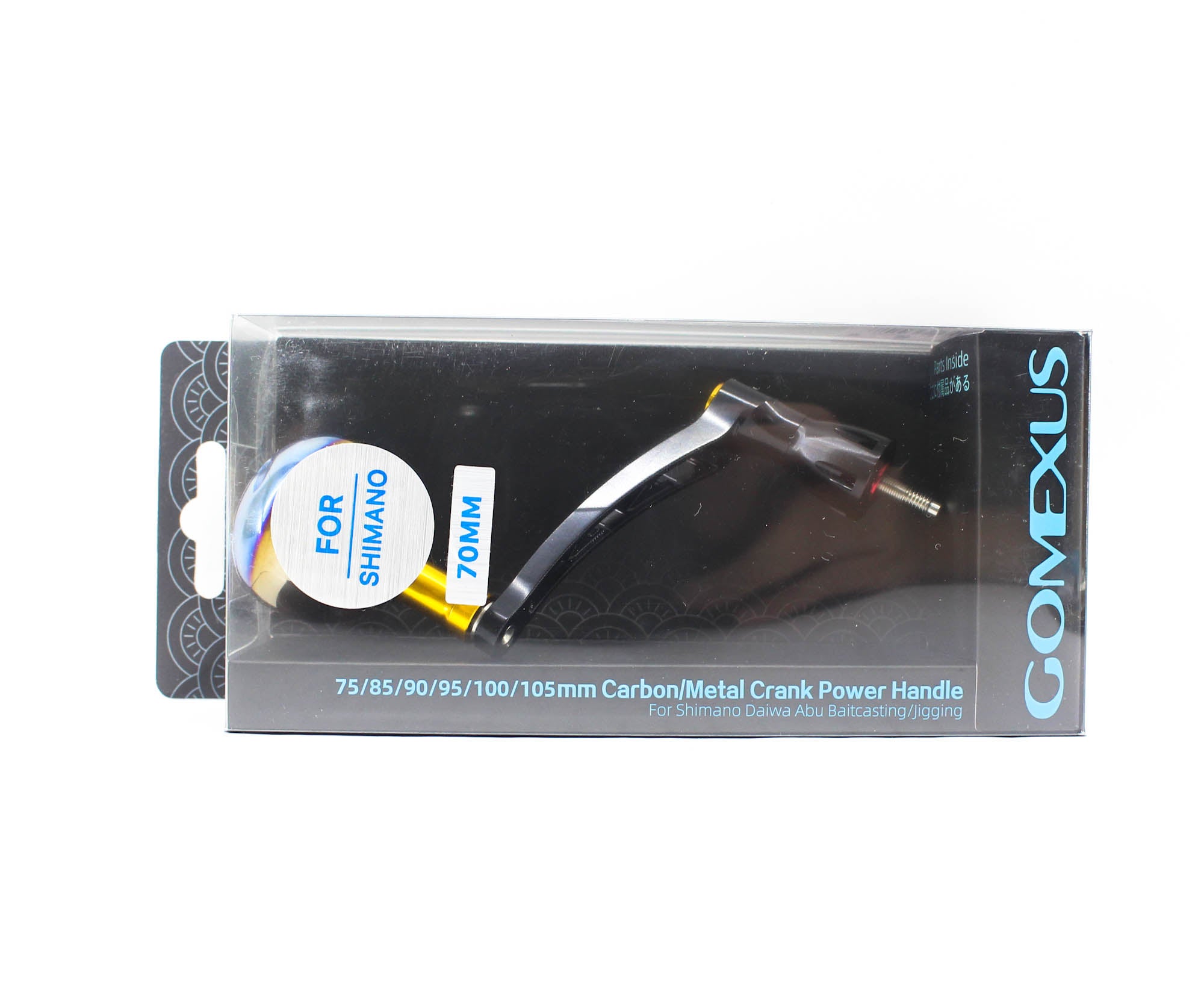 Gomexus LYS70T38SJGDB Handle Spinning Alu Black 68mm Shimano (4282)