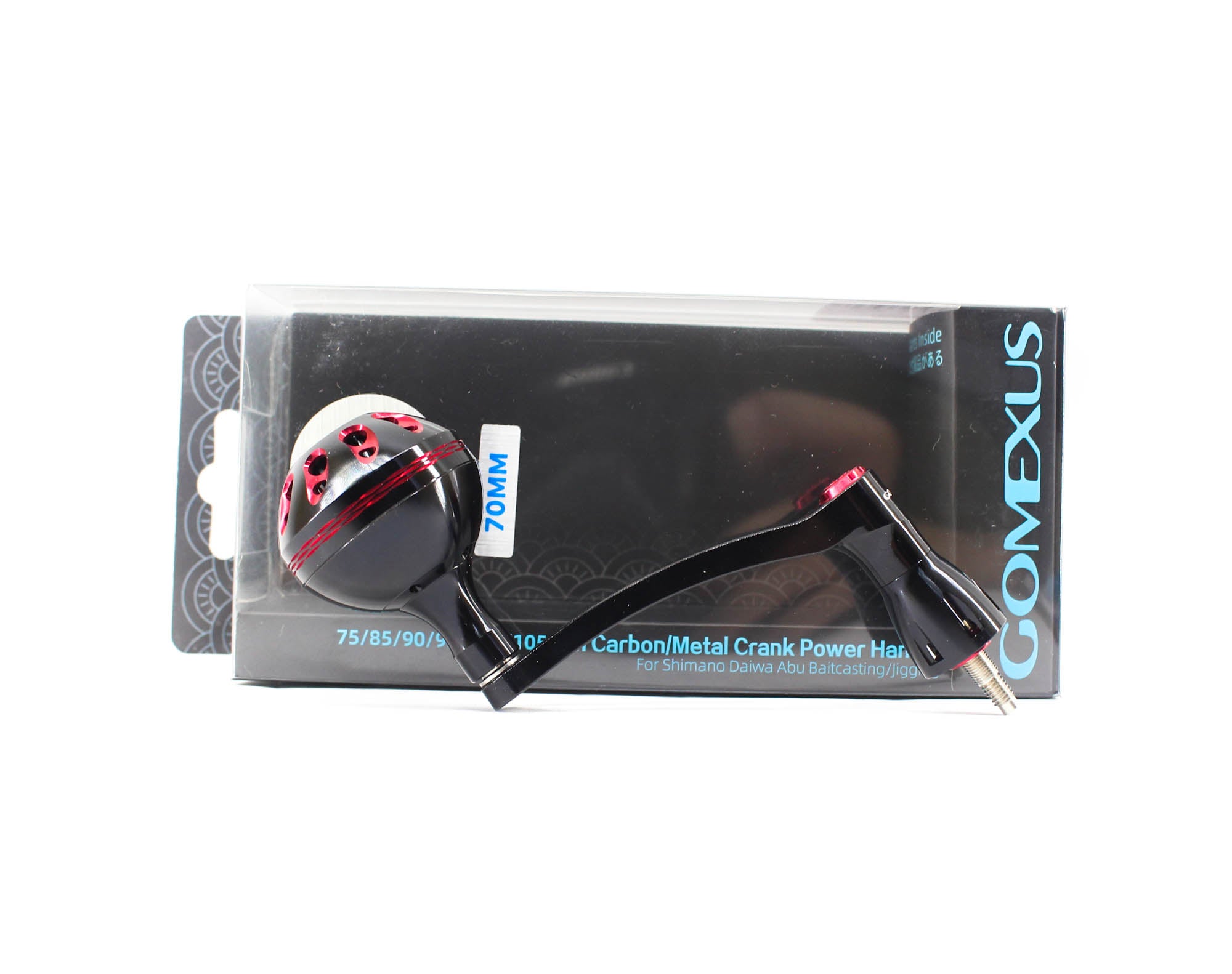 Gomexus LYS70A38BKRD Handle Spinning Alu Black 68mm Shimano (4367)