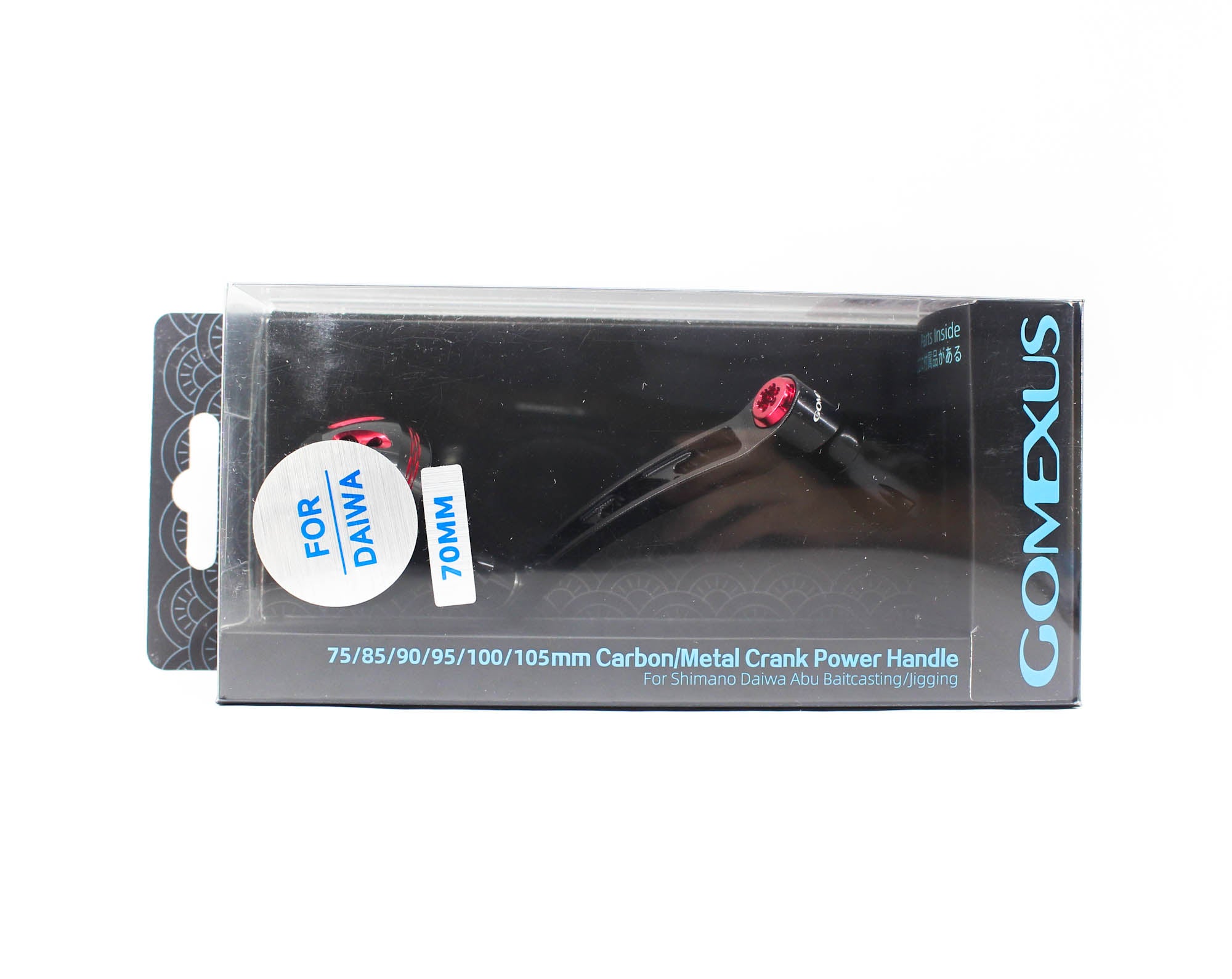 Gomexus LYD70A38BKRD Handle Spinning Alu Black 68mm Daiwa (4398)