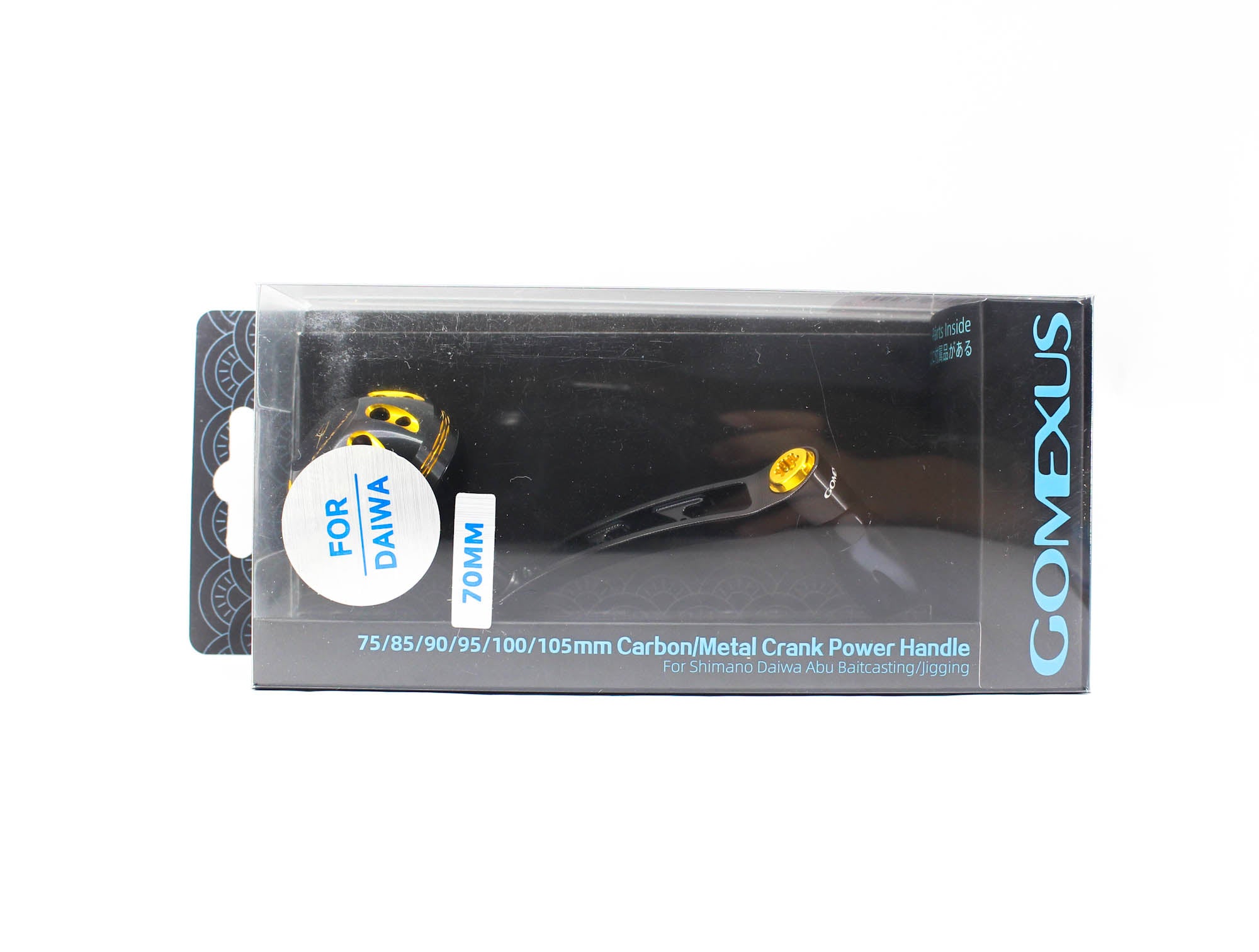 Gomexus LYD70A38BKGD Handle Spinning Alu Black 68mm Daiwa (4404)
