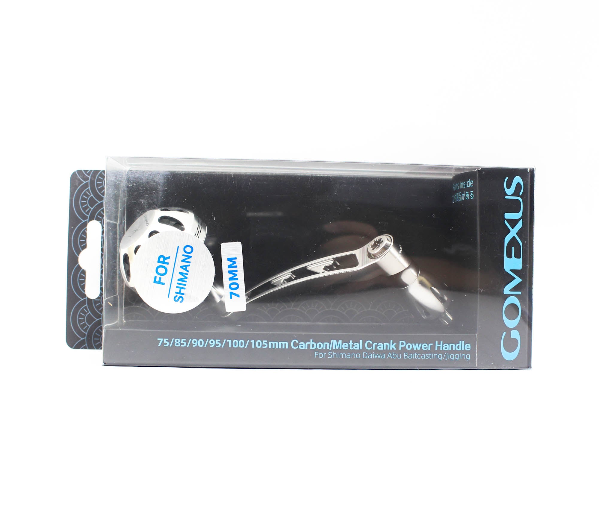 Gomexus LYS70A38SRBK Handle Spinning Alu Silver 68mm Shimano (4428)