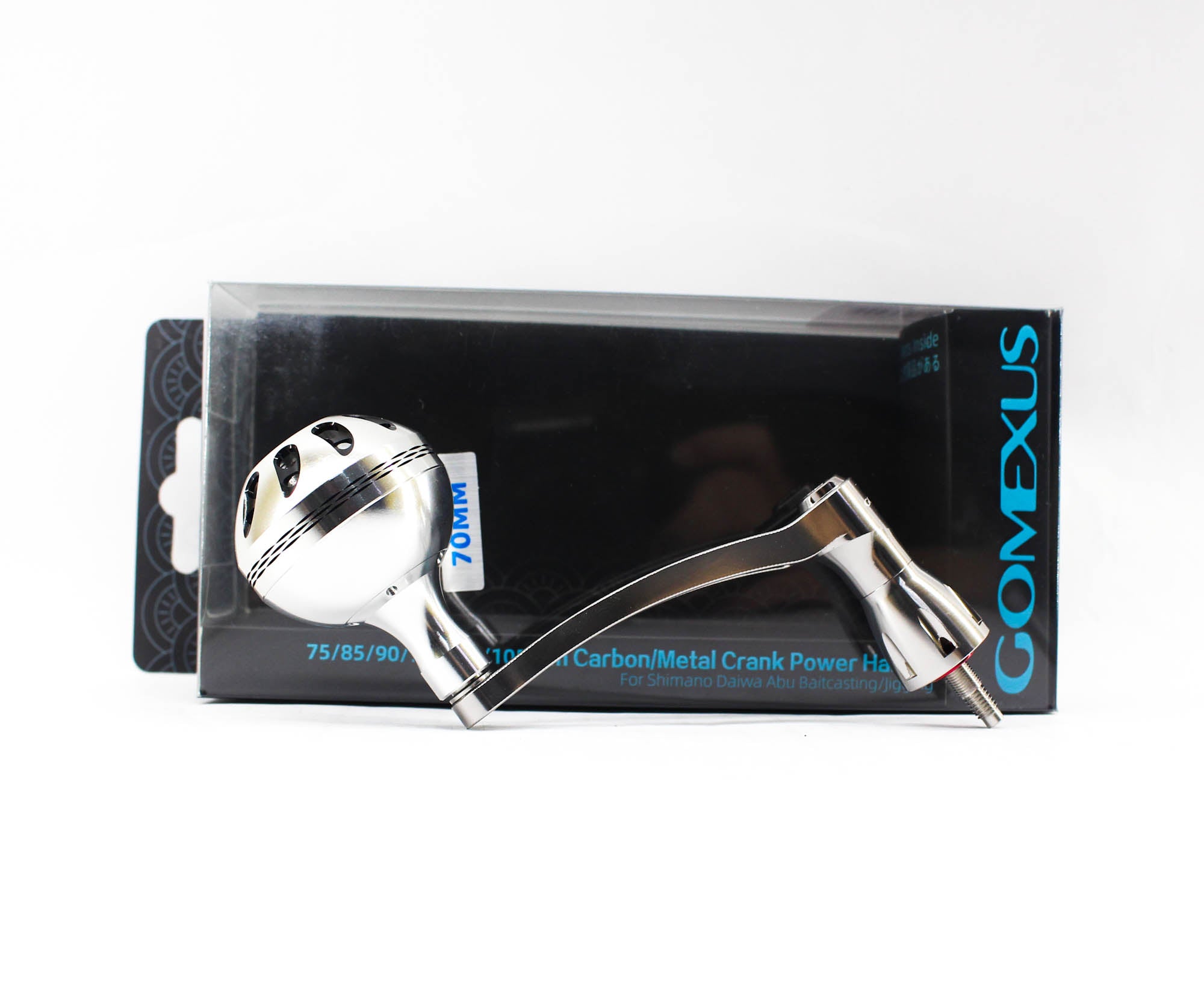 Gomexus LYS70A38SRBK Handle Spinning Alu Silver 68mm Shimano (4428)