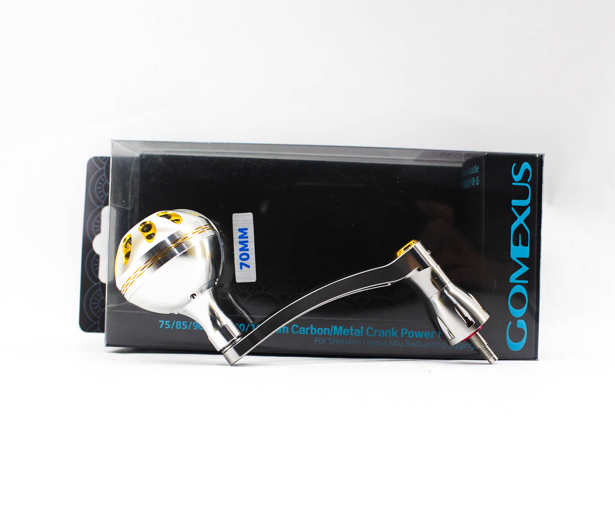 Gomexus LYS70A38SRGD Handle Spinning Alu Silver 68mm Shimano (4435)