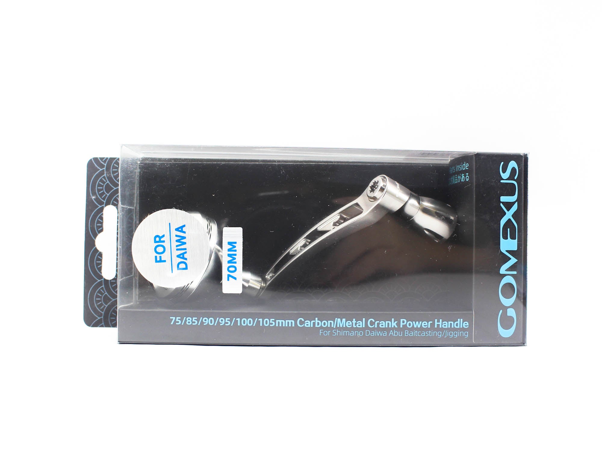 Gomexus LYD70A38SRBK Handle Spinning Alu Silver 68mm Daiwa (4442)