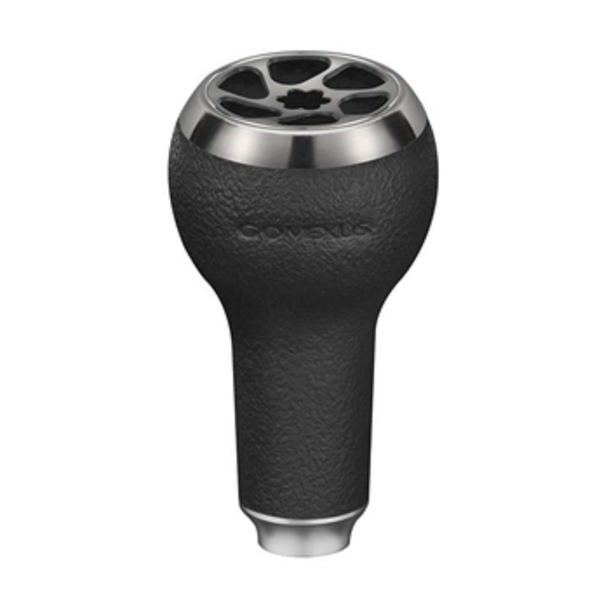 Gomexus A27BKTNBK Knob TPE Black Silver 27mm Shimano A , Daiwa S (4671)