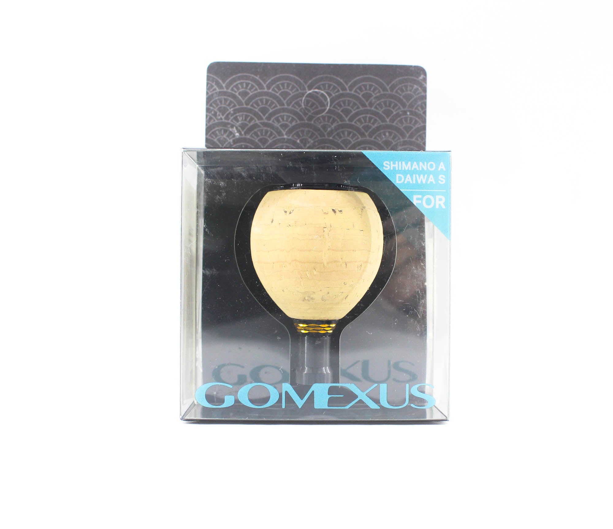 Gomexus CA38BKGD Knob Cork Alu Black Gold 38mm Shimano A , Daiwa S (4749)