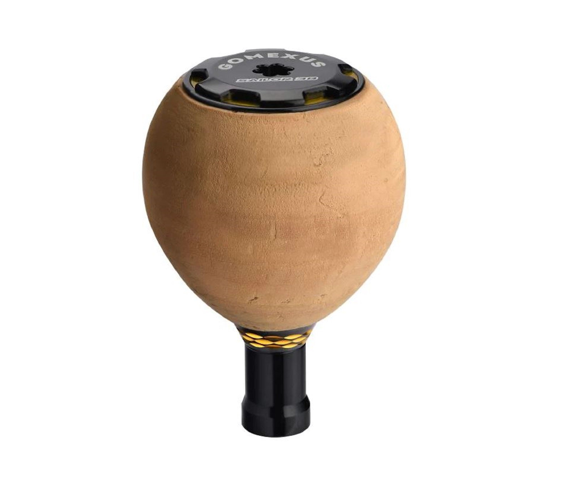 Gomexus CA38BKGD Knob Cork Alu Black Gold 38mm Shimano A , Daiwa S (4749)