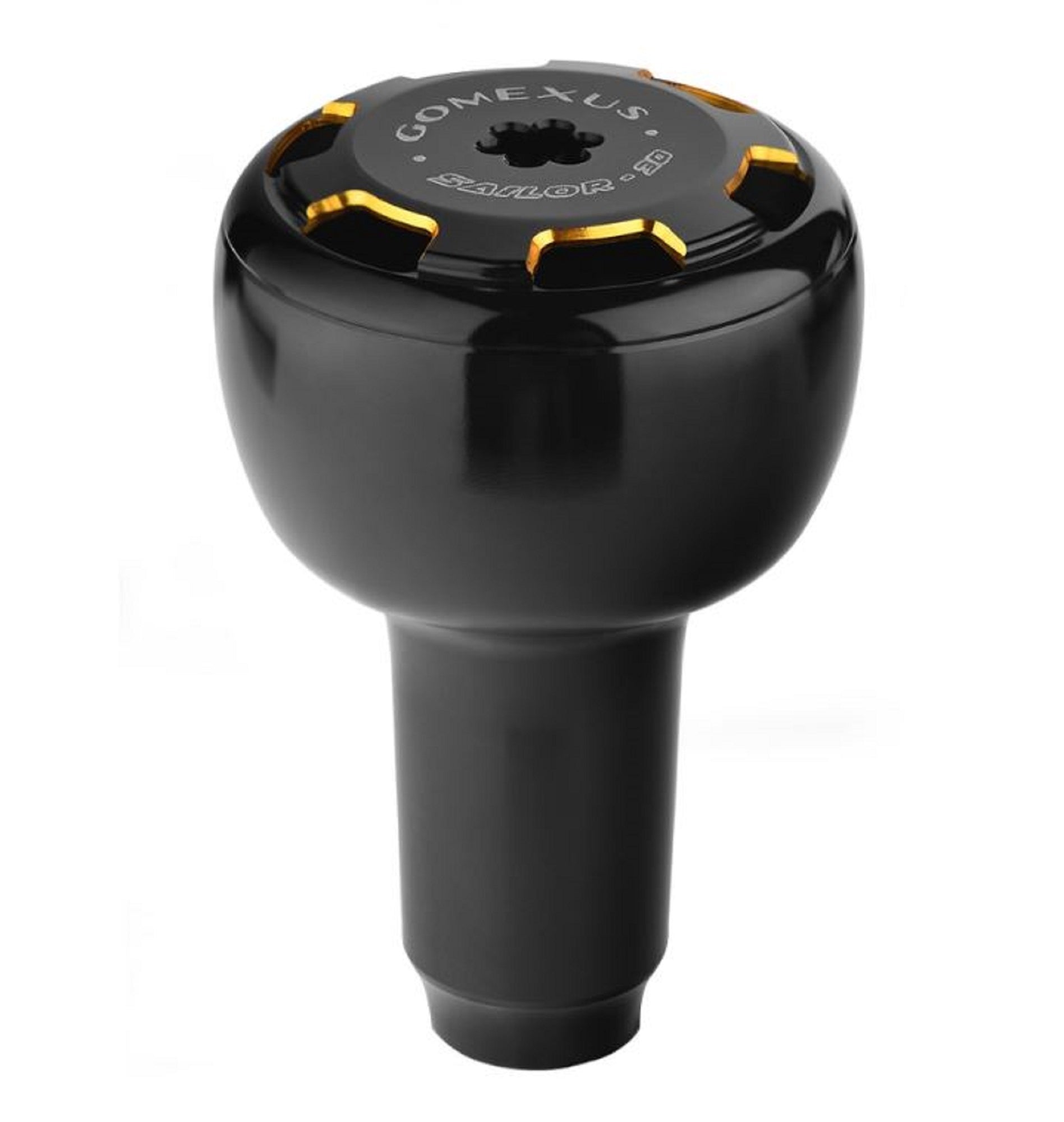 Gomexus AS30BKGD Knob Alu Black Gold 30mm Shimano A , Daiwa S (4848)