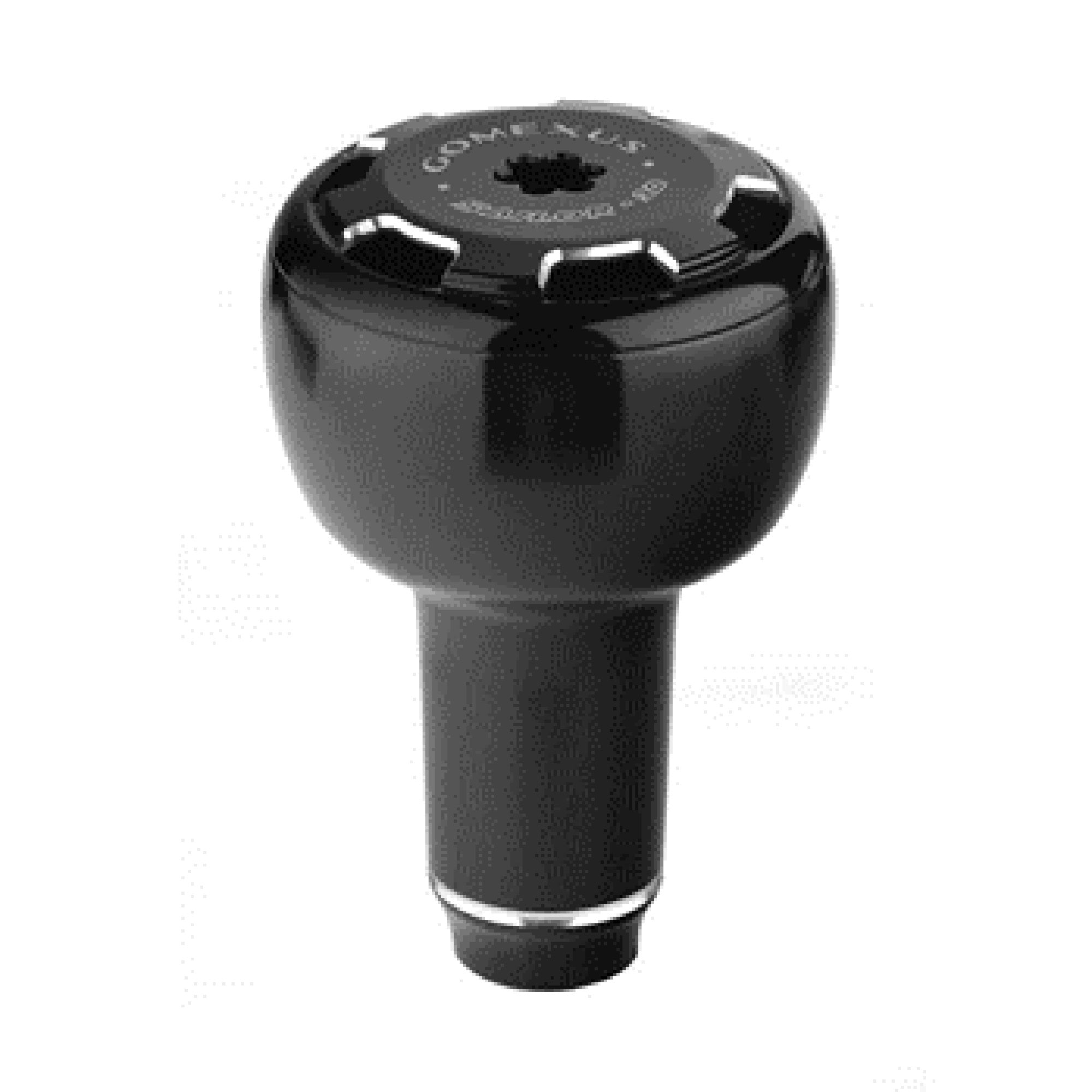 Gomexus AS30BKSR Knob Alu Black Silver 30mm Shimano A , Daiwa S (4862)
