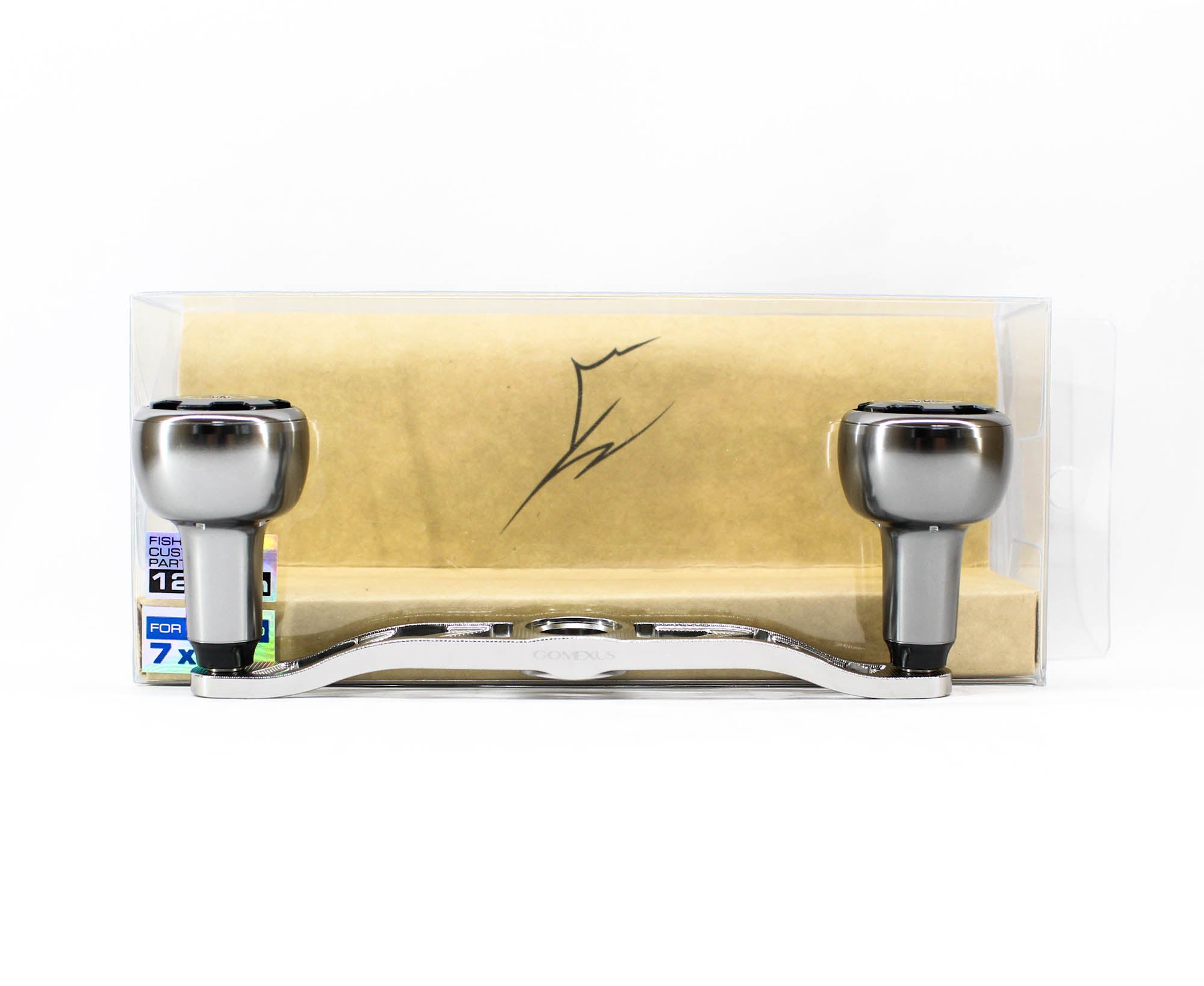 Gomexus BS120HAS30TNBK Handle Alu Silver 120mm 7x4mm Shimano (4954)