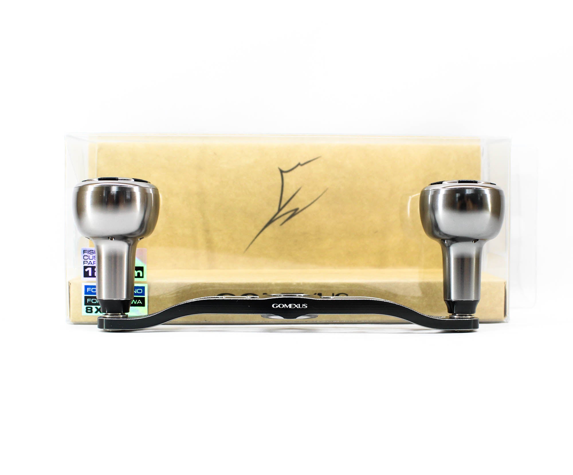 Gomexus BD120HAS30TNBK2 Handle Alu Silver 120mm 8x5mm Shimano Daiwa (4985)