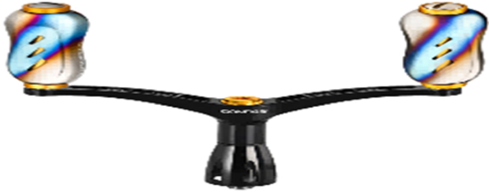 Gomexus MYD98T22GDXB Handle Double Alu Black 98mm Daiwa (5173)