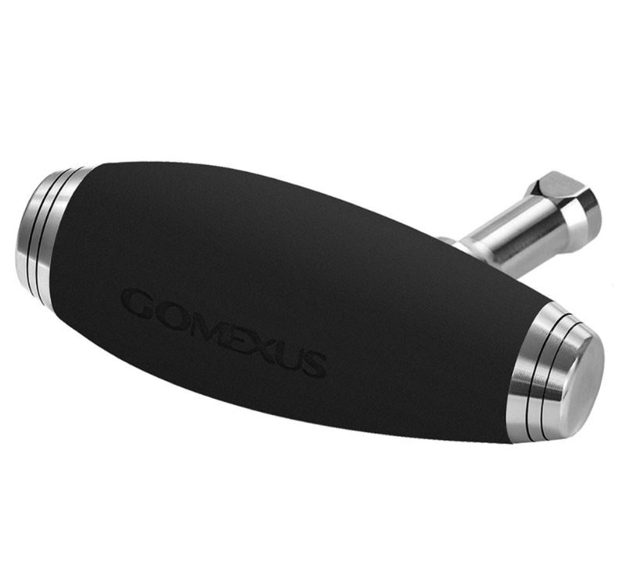 Gomexus TEV85SRBK-G Knob EVA Alu Black Silver 85mm Shimano B (5210)