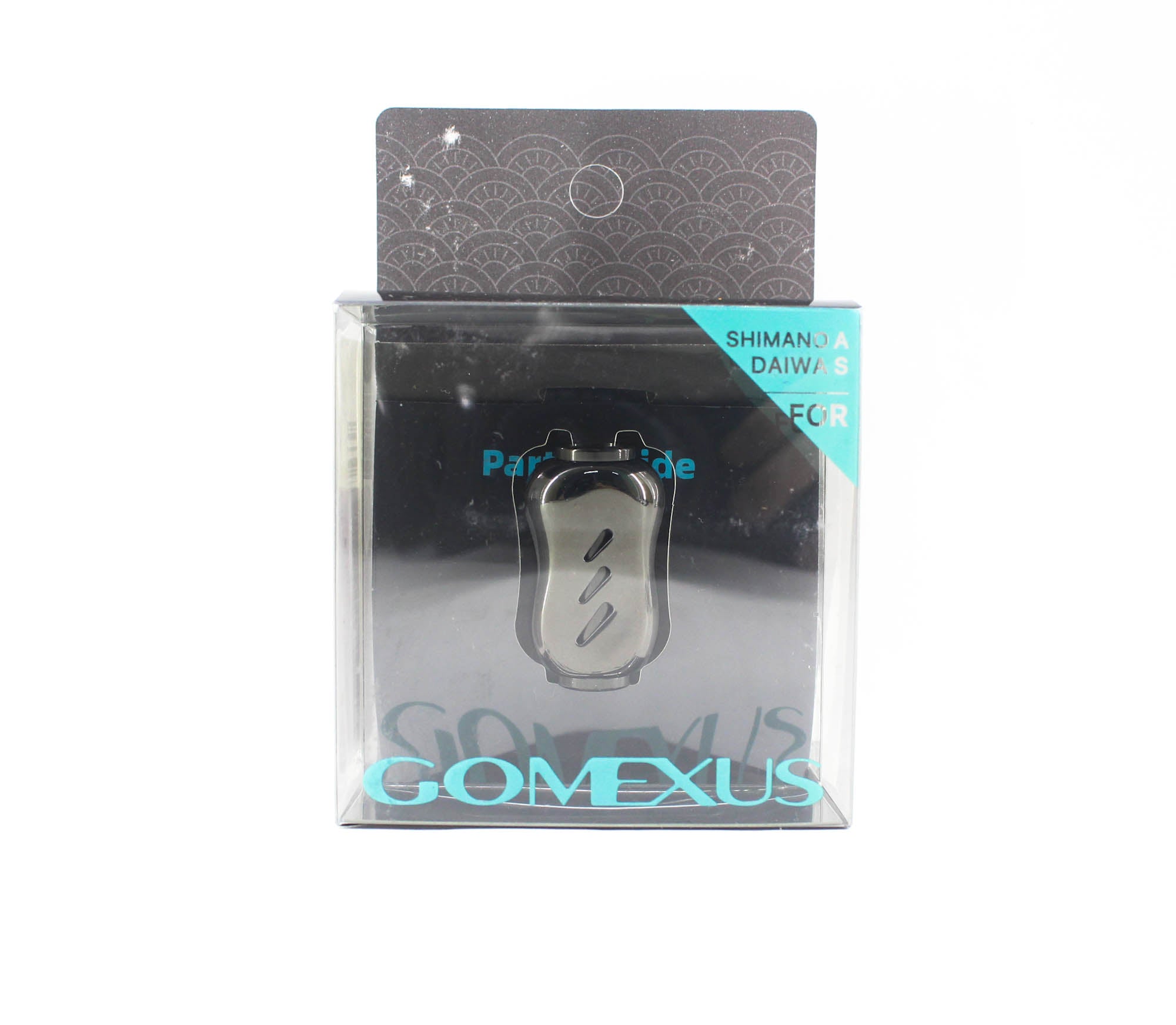 Gomexus T22BKBK Knob Titanium Black 22mm Shimano A , Daiwa S (5265)