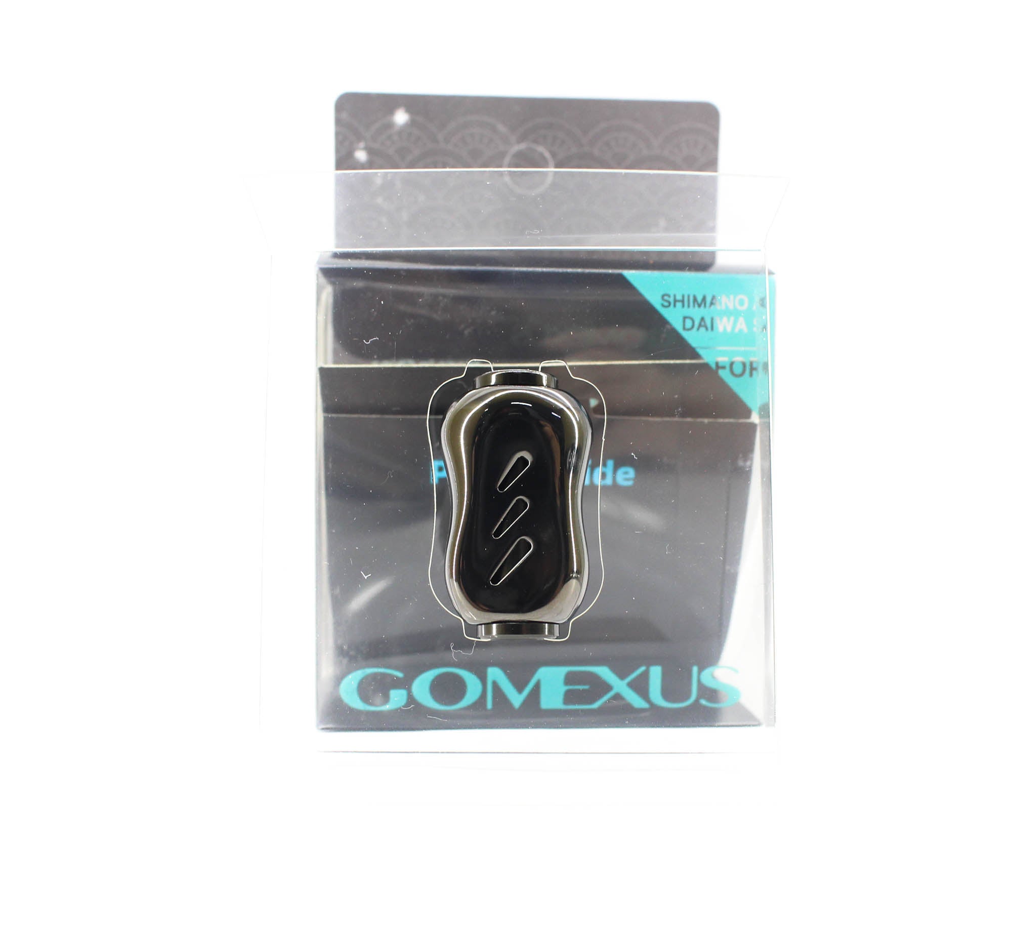 Gomexus T22BKBK Knob Titanium Black 22mm Shimano A , Daiwa S (5265)