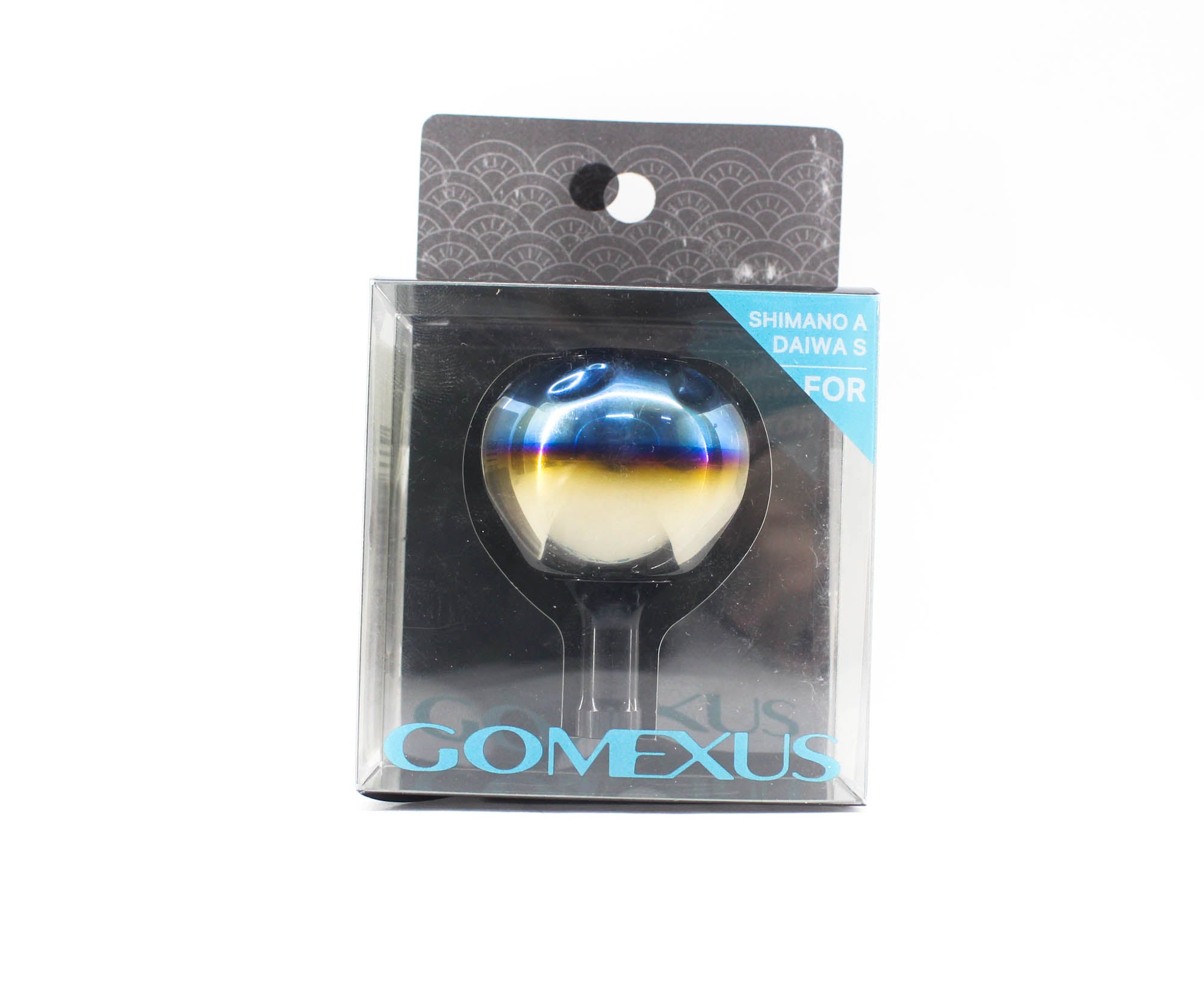 Gomexus TA41SJBK Knob Titanium Flame Black 41mm Shimano A , Daiwa S (5289)