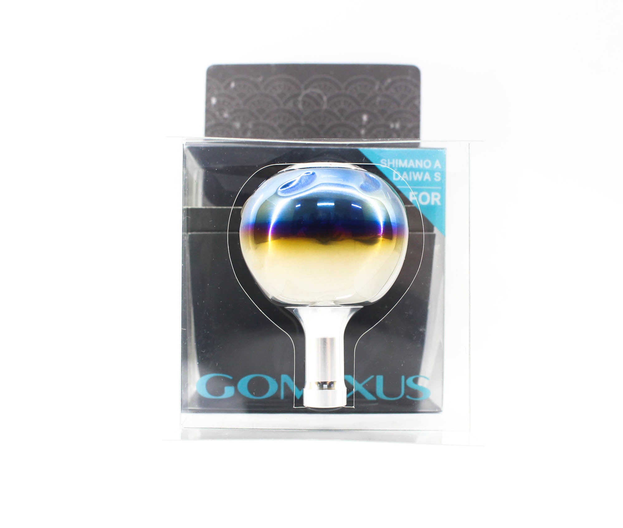Gomexus TA41SJSR Knob Titanium Flame Silver 41mm Shimano A , Daiwa S (5302)