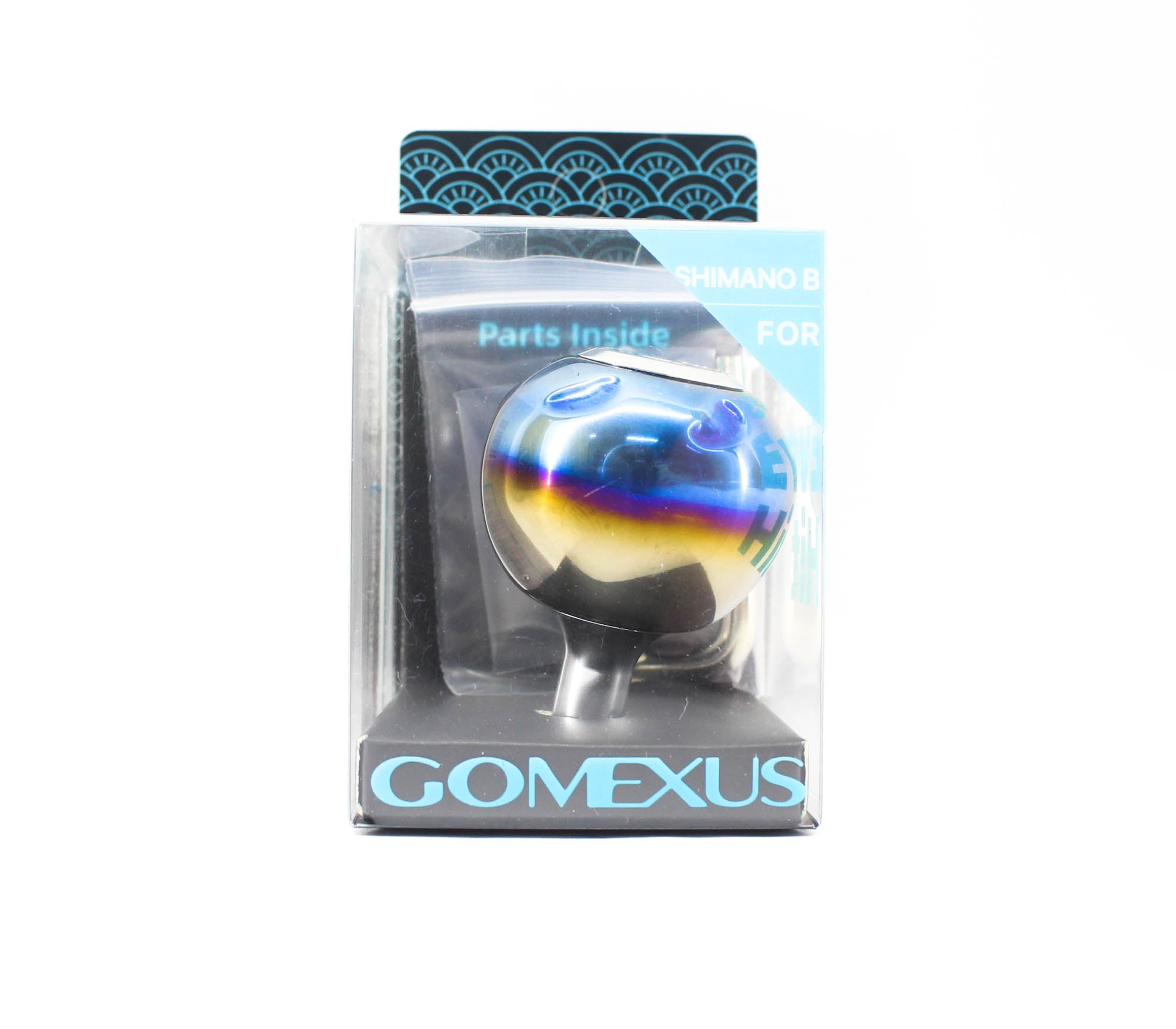 Gomexus TB41SJSR Knob Titanium Flame Silver 41mm Shimano B (5340)
