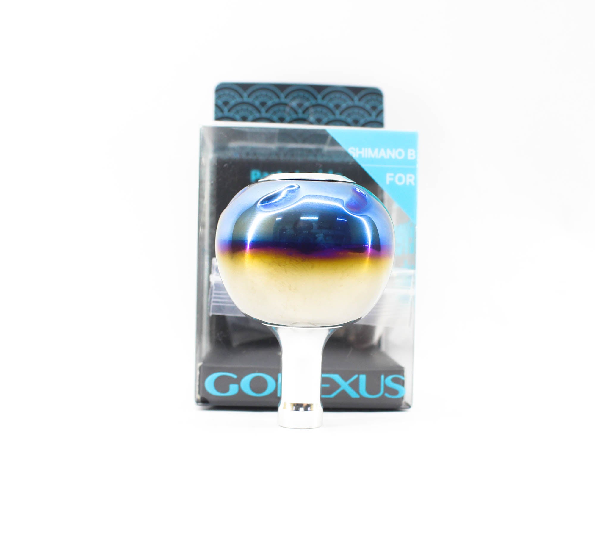 Gomexus TB41SJSR Knob Titanium Flame Silver 41mm Shimano B (5340)