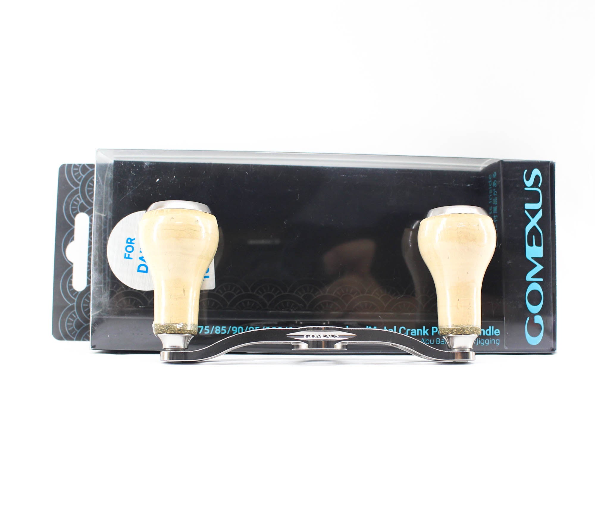 Gomexus BD100HCA27TBK Handle Alu Silver 100mm 8x5mm Shimano Daiwa (5449)