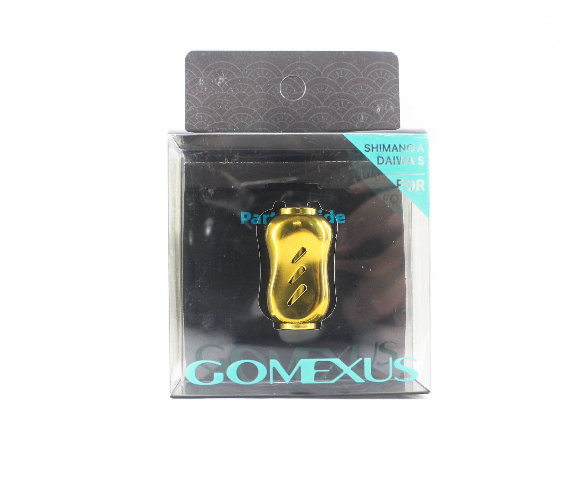 Gomexus T22GDGD Knob Titanium Gold 22mm Shimano A , Daiwa S (6750)