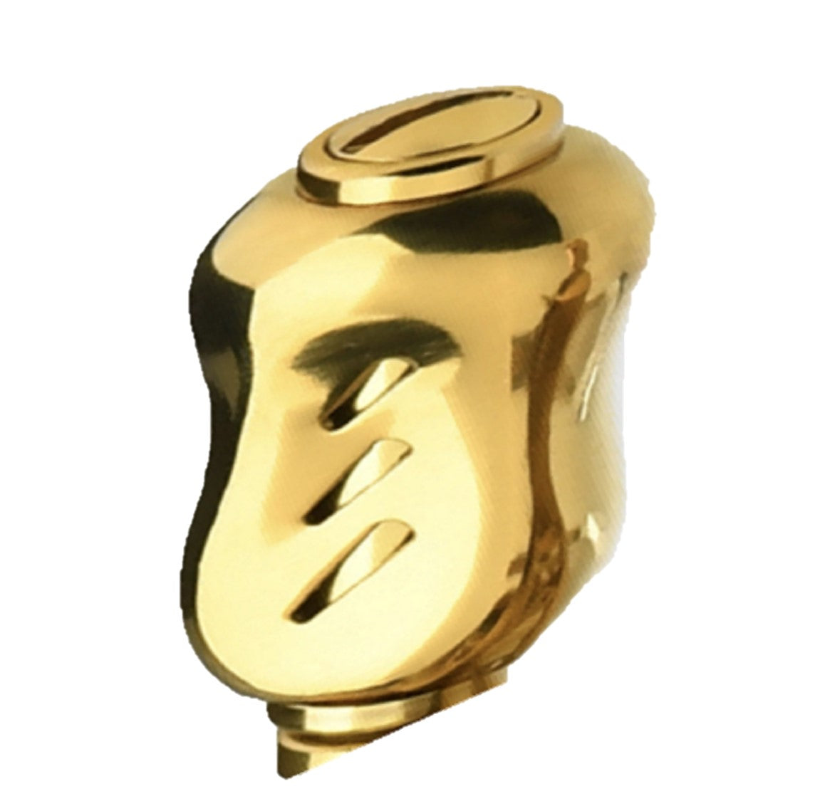 Gomexus T22GDGD Knob Titanium Gold 22mm Shimano A , Daiwa S (6750)