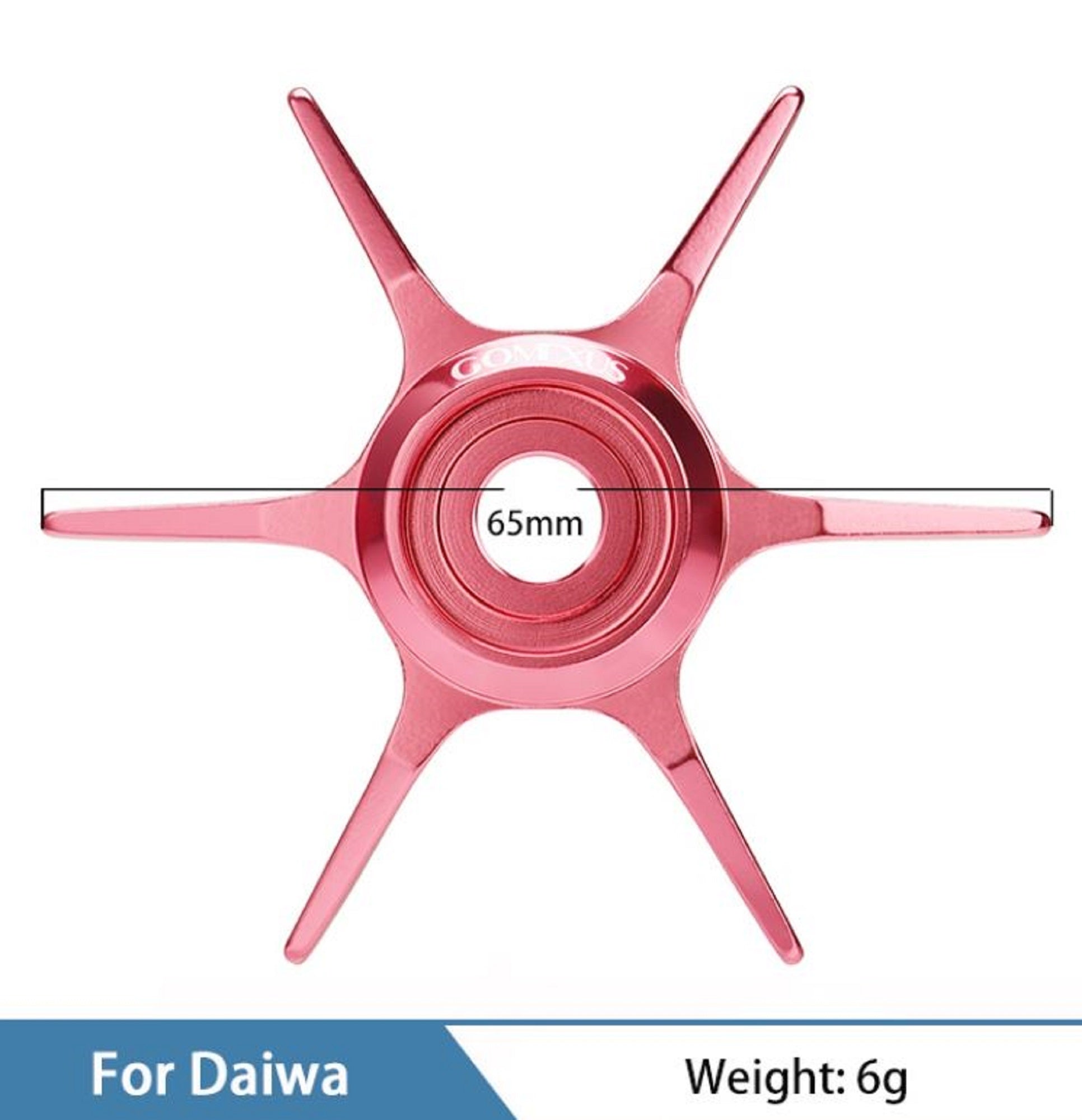 Gomexus STD6PK Star Drag Alu Pink Daiwa (7023)