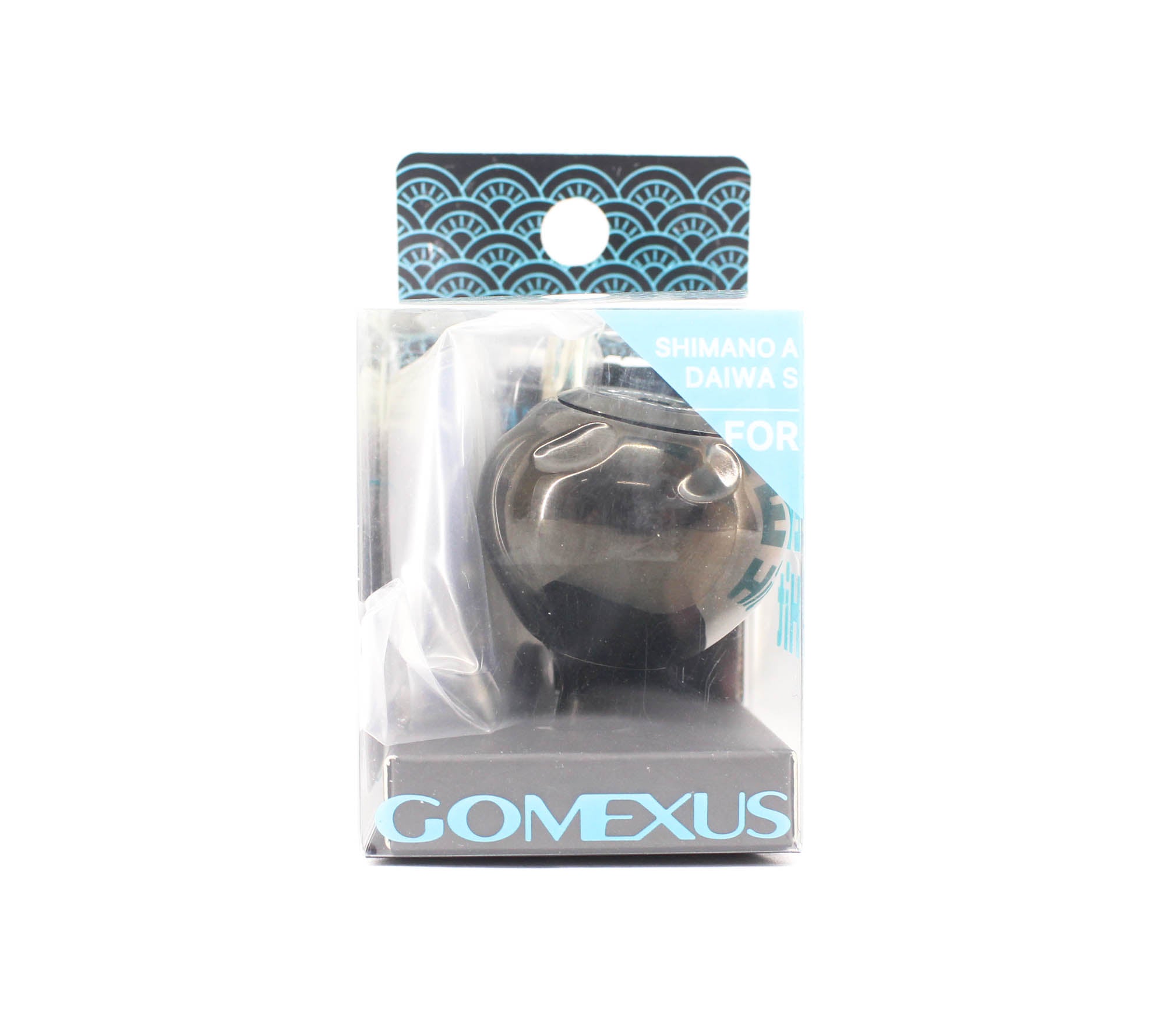 Gomexus TA35BKBK Knob Titanium Black 35mm Shimano A , Daiwa S (7283)