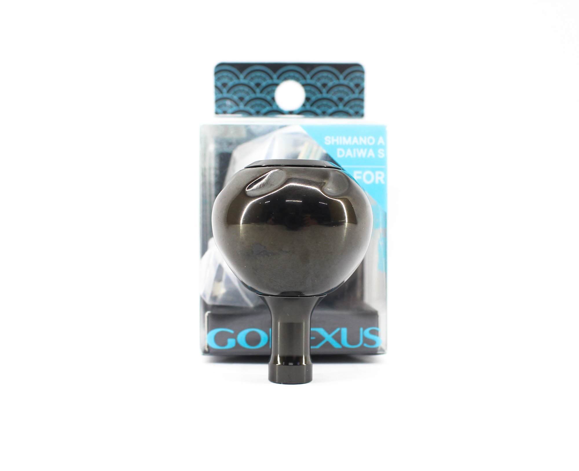 Gomexus TA35BKBK Knob Titanium Black 35mm Shimano A , Daiwa S (7283)