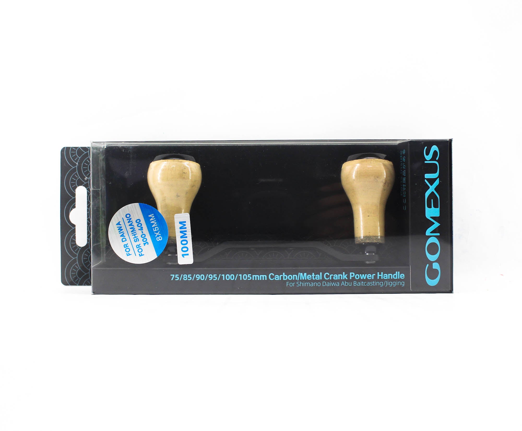Gomexus DCD100CA27BKBK Handle Carbon Cork Black 100mm 8x5mm S / D (7726)