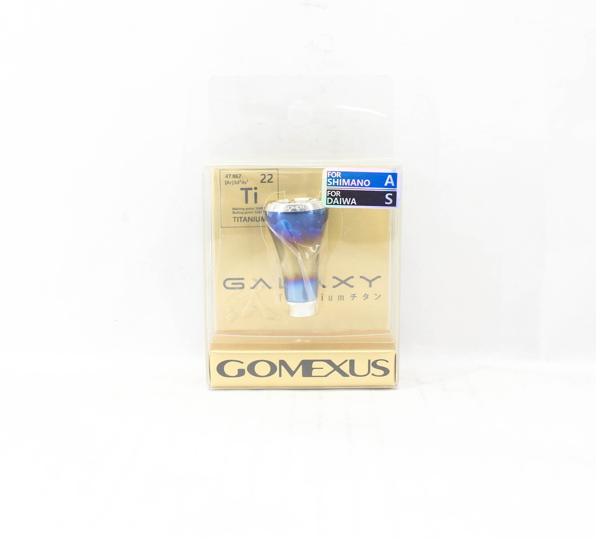Gomexus T20SJSR Knob Titanium Black Flame 20mm Shimano A , Daiwa S (7819)