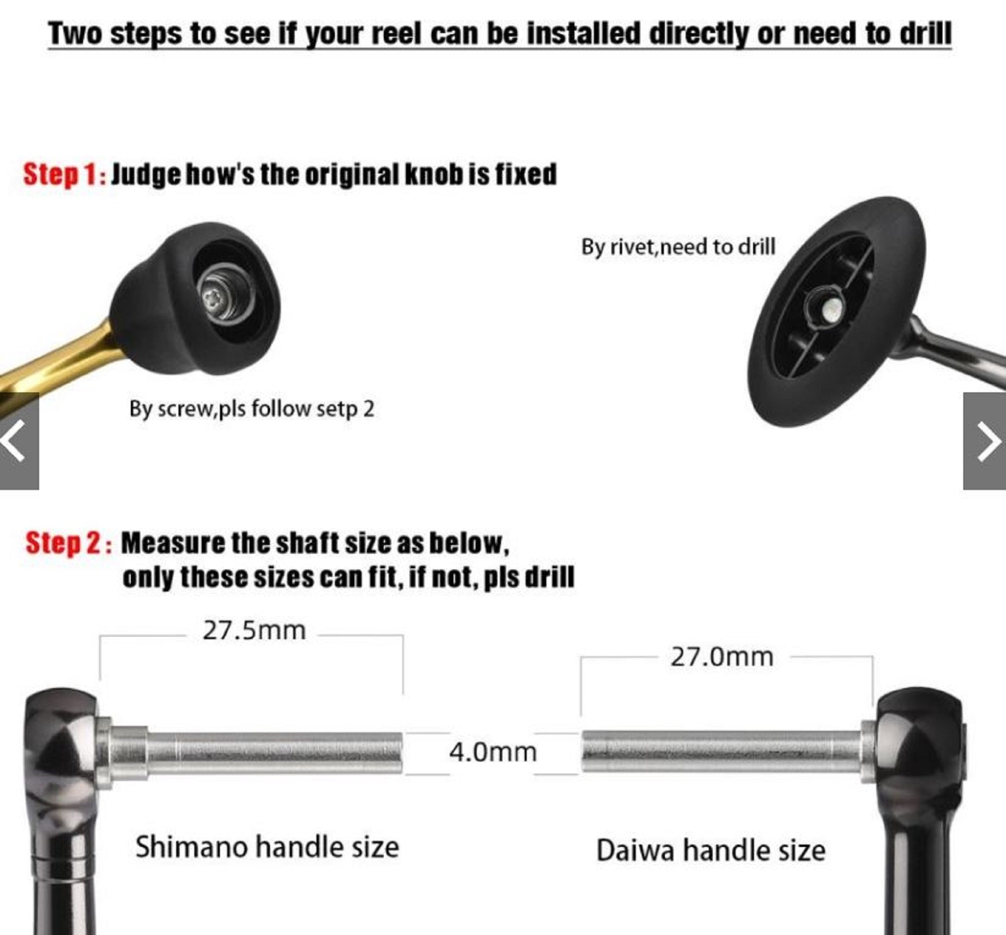 Gomexus TA30SJSR Knob Titanium Flame Galaxy 20mm Shimano A , Daiwa S (7825)
