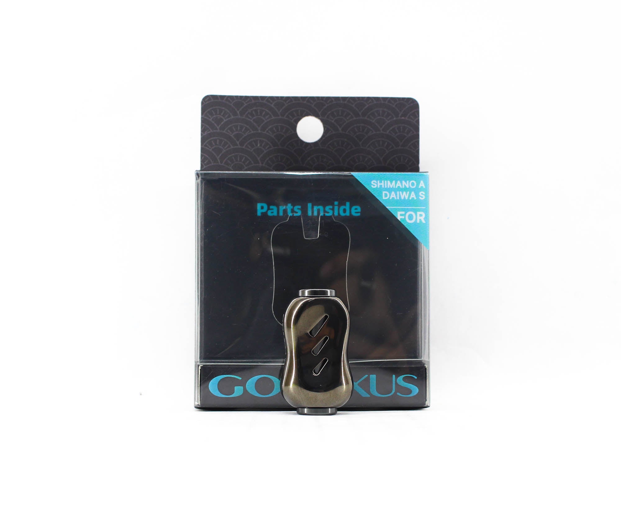 Gomexus T22STSK Knob Titanium Stella Smoke 22mm Shimano A , Daiwa S (7931)