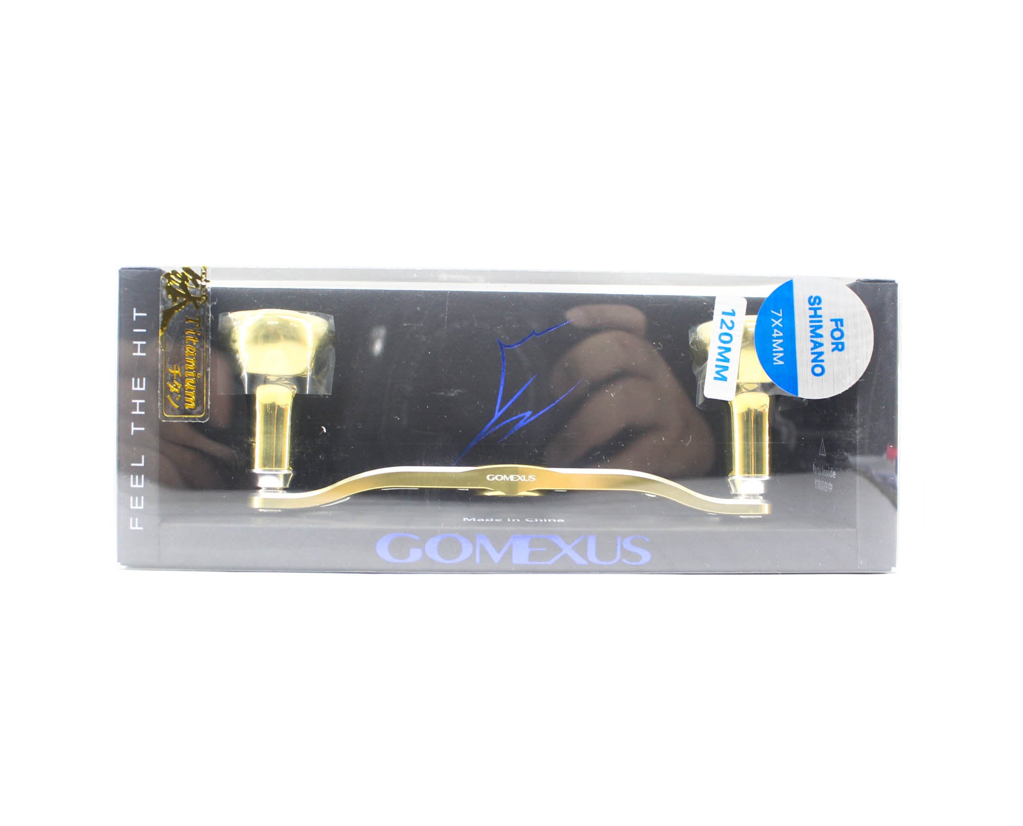 Gomexus BS120HTA30CQGD Handle Bait Titanium Alu Gold 120mm Shimano (8488)