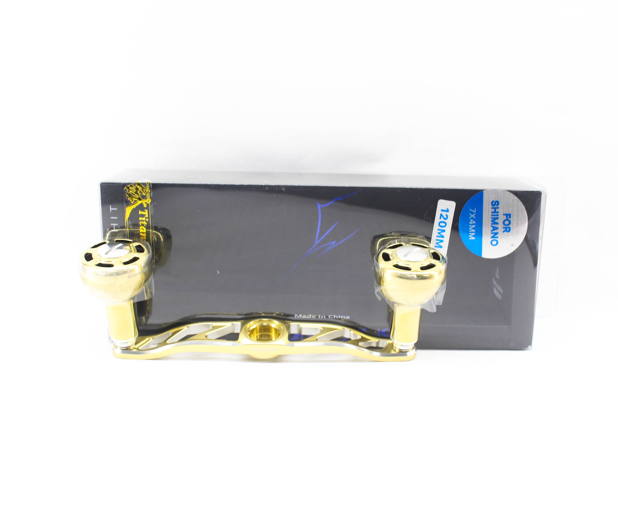 Gomexus BS120HTA30CQGD Handle Bait Titanium Alu Gold 120mm Shimano (8488)