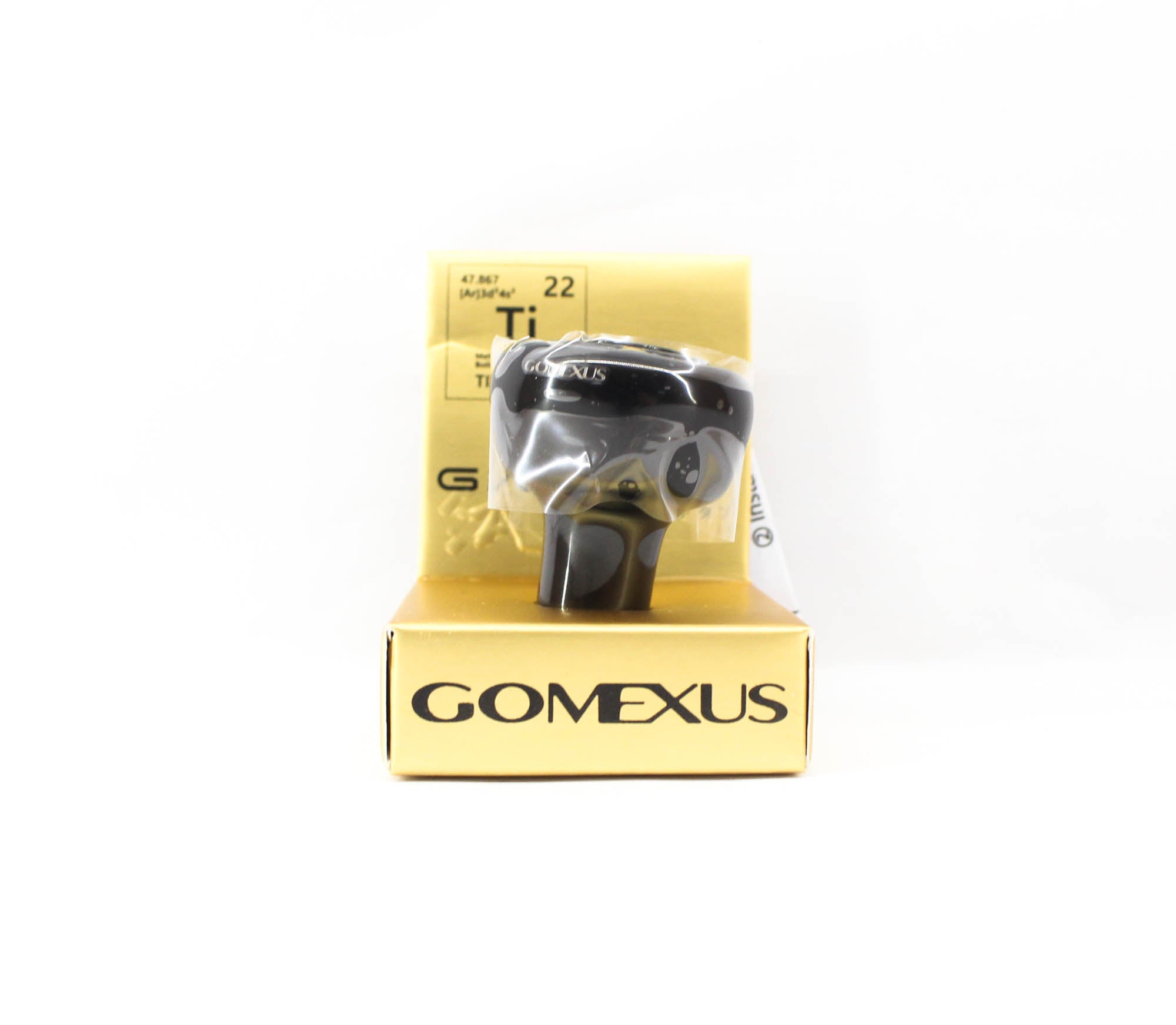 Gomexus TA30BKBK Knob Titanium Black 30mm Shimano A , Daiwa S (8518)