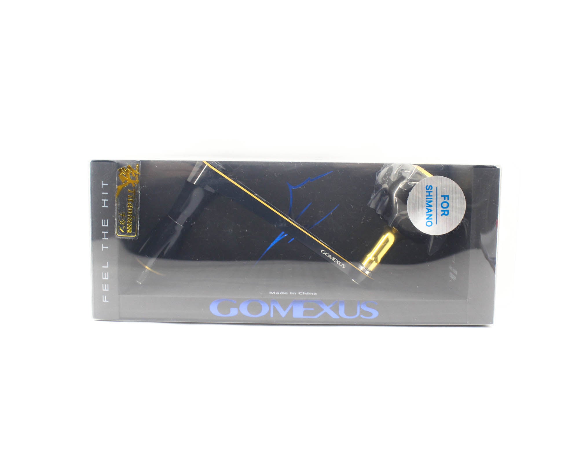 Gomexus LMY100-TB50BKGD-S Handle Spinning Alu Black 100mm Shimano (8525)