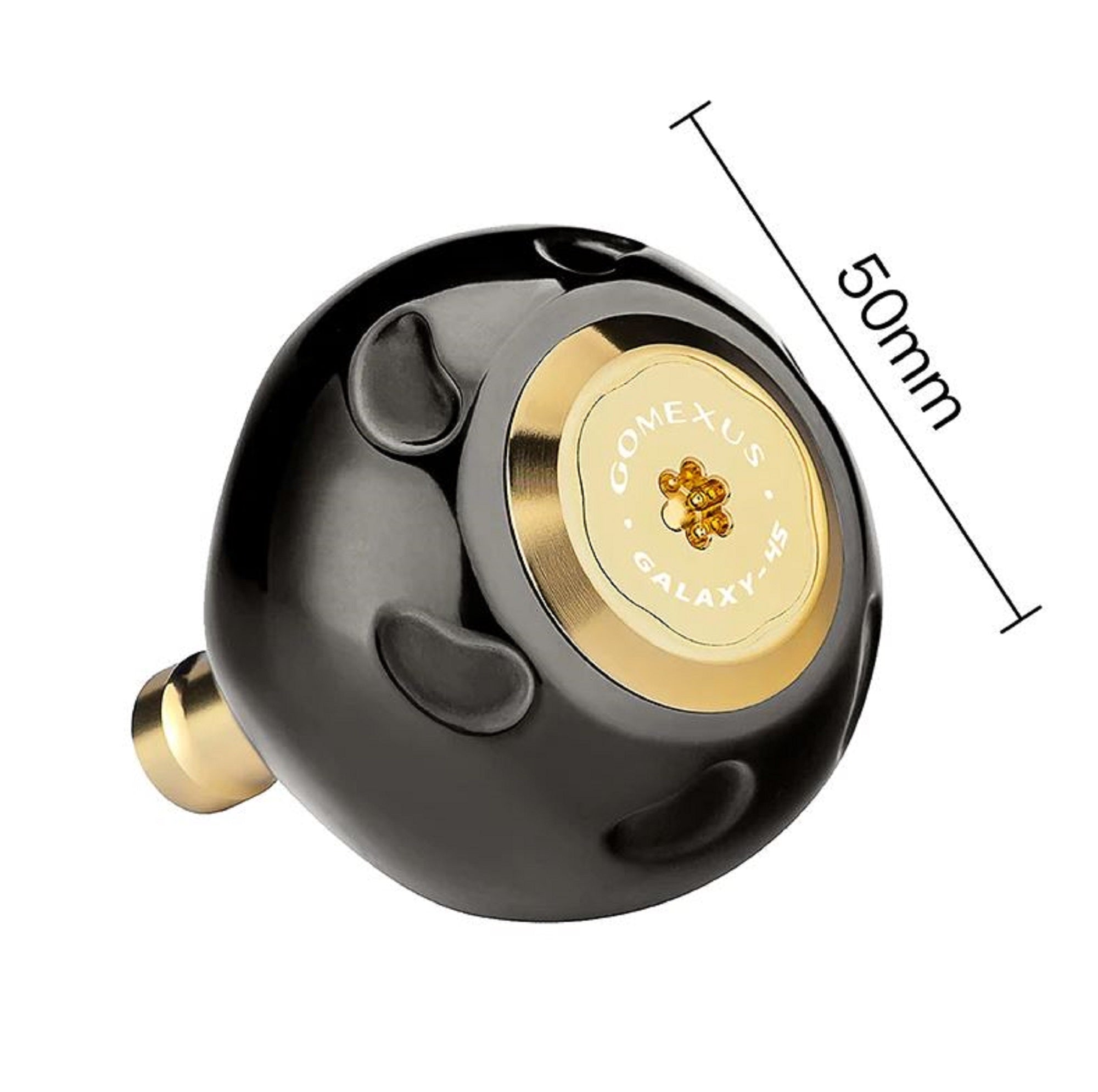Gomexus TB50BKGD Knob Alu Black 50mm Shimano B (8549)