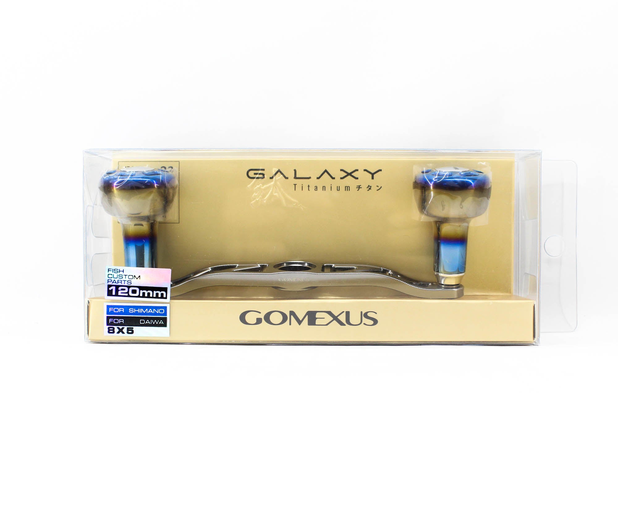 Gomexus BD120HTA30SJSR Handle Titanium Galaxy Silver 120mm 8x5mm (8761)