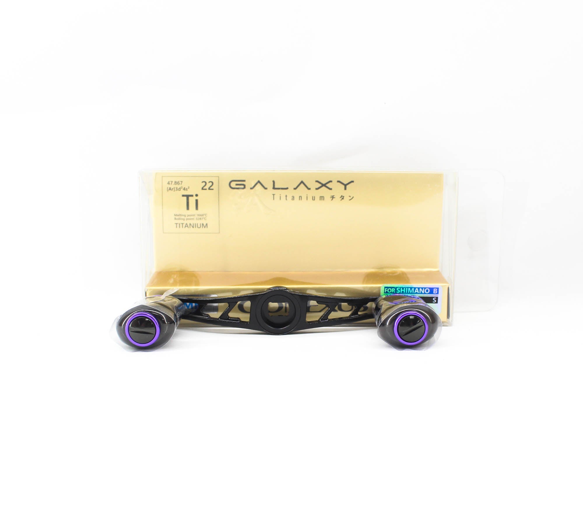 Gomexus BD90T22BKPL Handle Alu Black Purple 90mm 8x5mm Daiwa (9065)