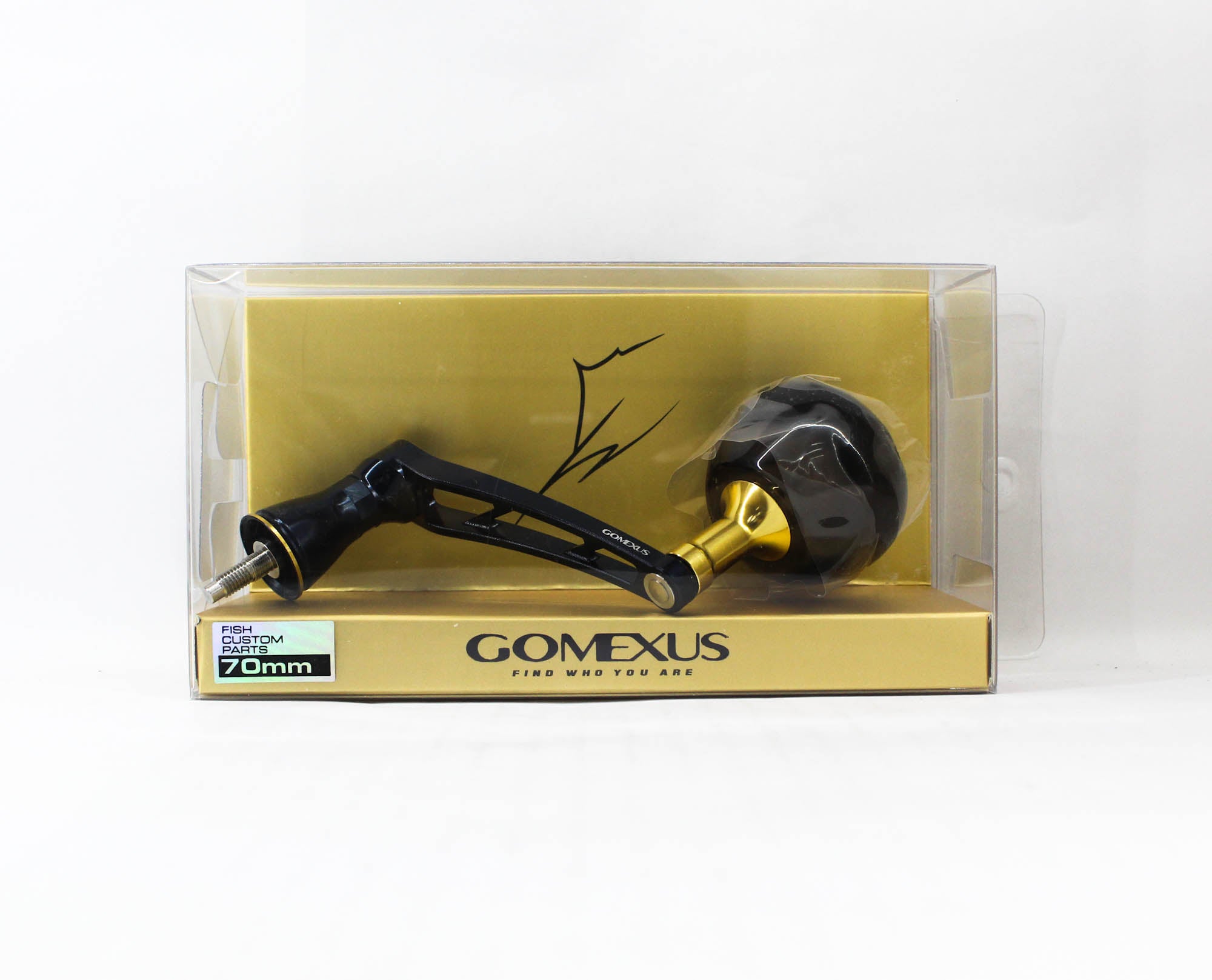 Gomexus CJ70S1BTB45BKGD Handle Spinning Alu Black 70mm Stella (9287)